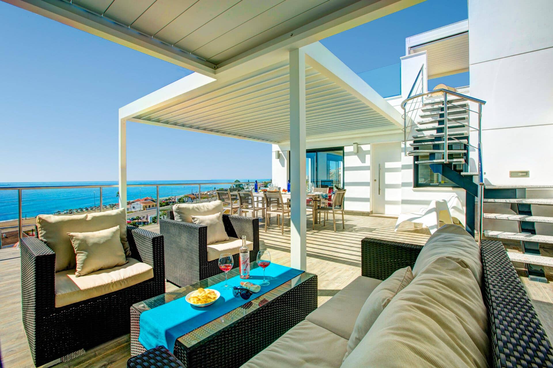 Villa Barco Sea View, Torrox Costa, Andaluzia