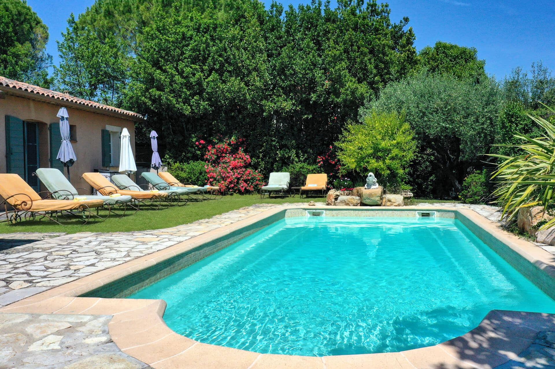Villa Jas Fontaine, Lorgues, Francoska riviera