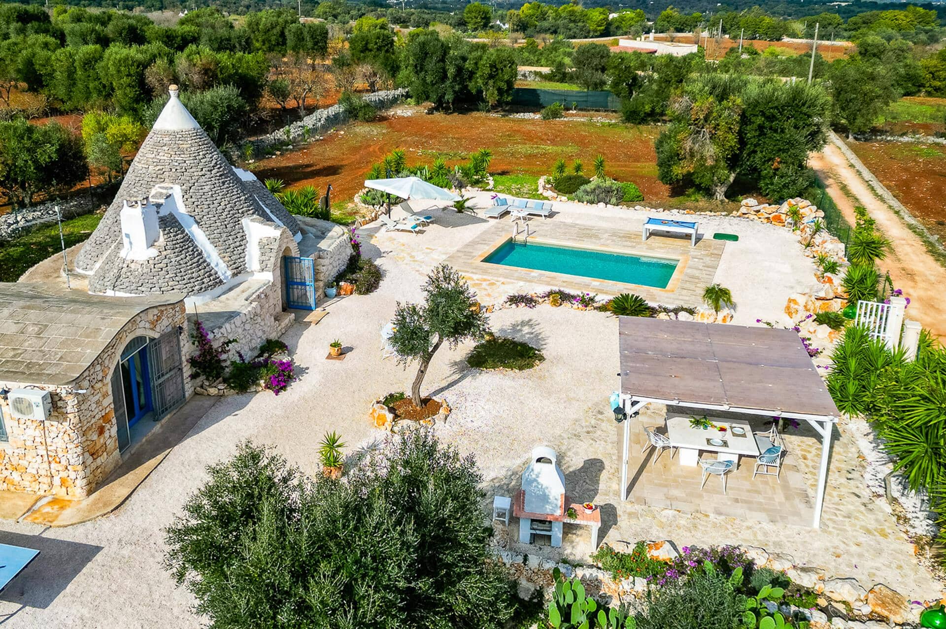 Villa Trullo Didi, Ceglie Messapica, Puglia