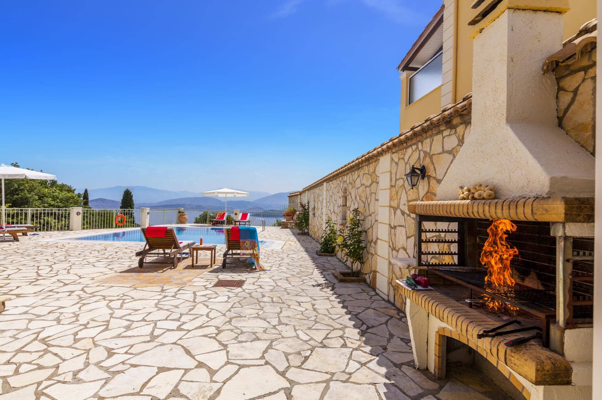 Villa Carollina, Agios Stefanos, Corf&#xF9;