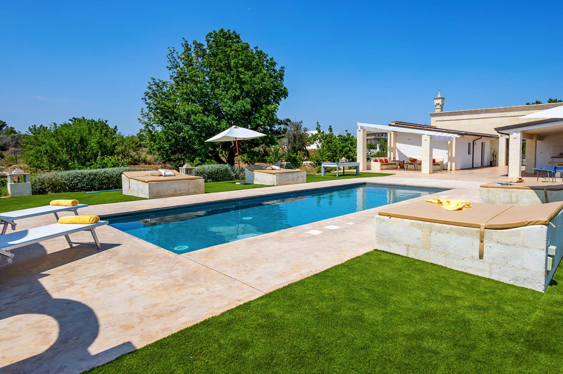 Villa Flavia, San Vito dei Normanni, Puglia
