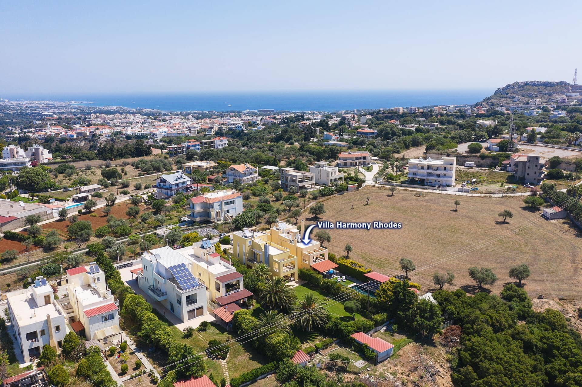 Villa Harmony Rhodes, Rhodes Town, Rodos