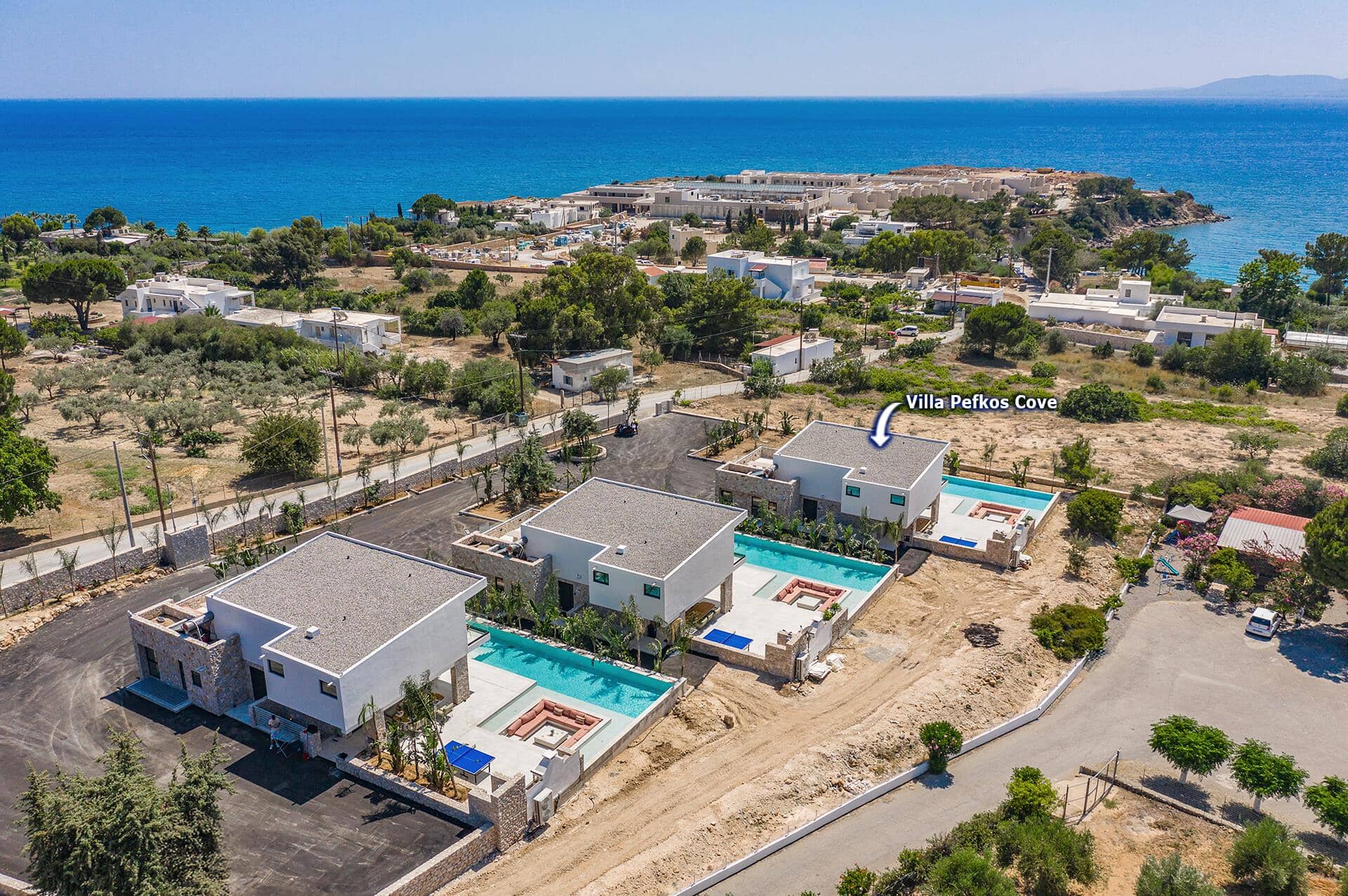 Villa Pefkos Cove, Pefkos, Rodes