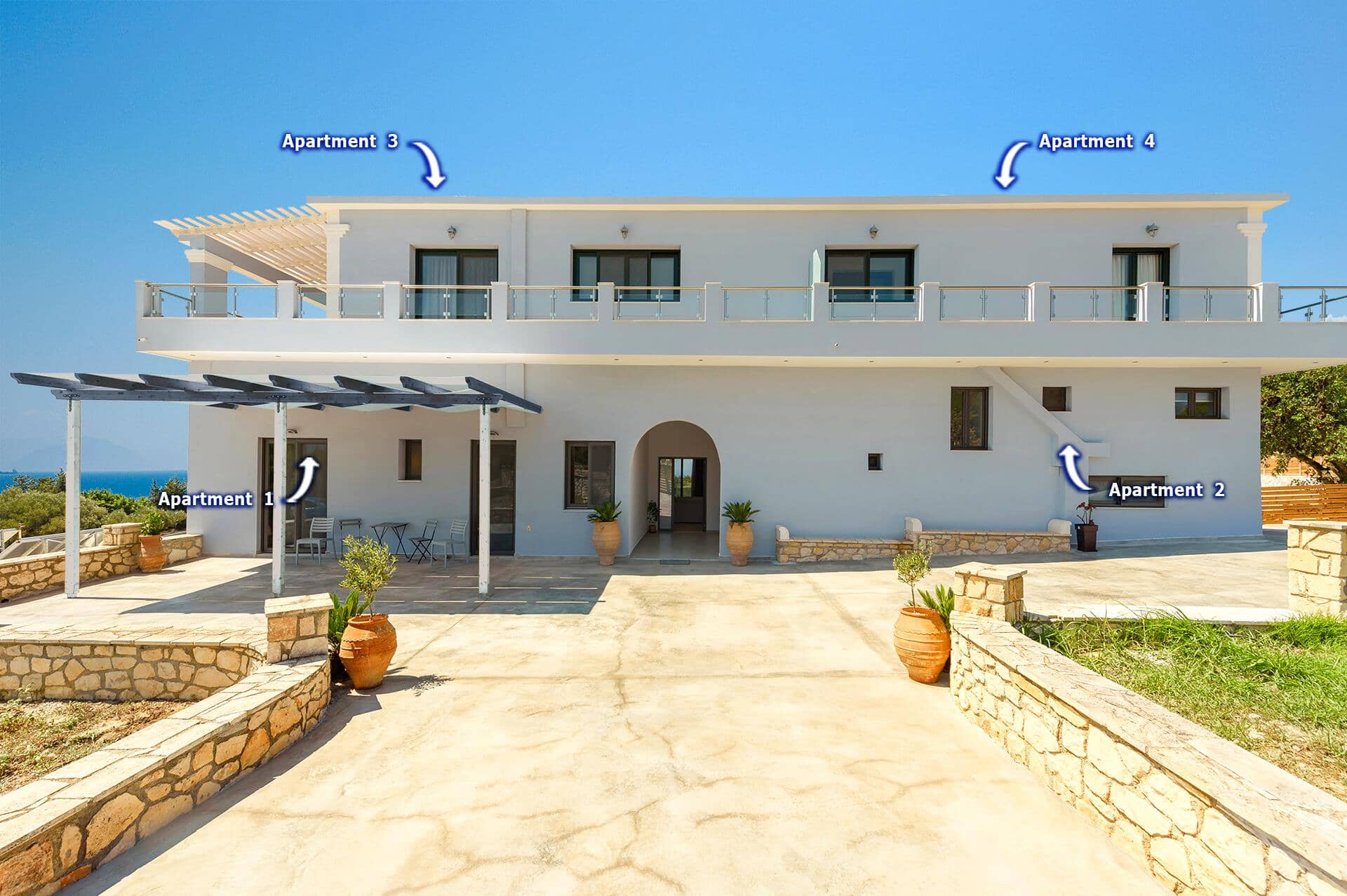 Villa Alonaki Sea View, Agios Leon, Zante