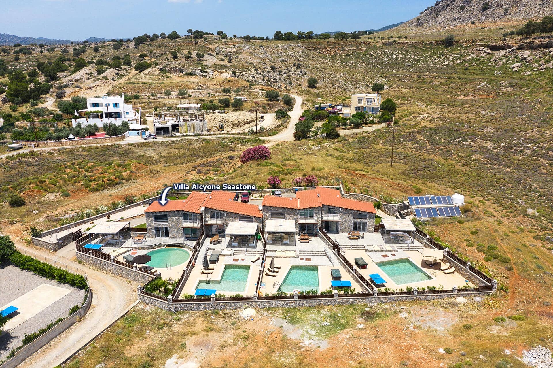 Villa Alcyone Seastone, Lardos, Rodos