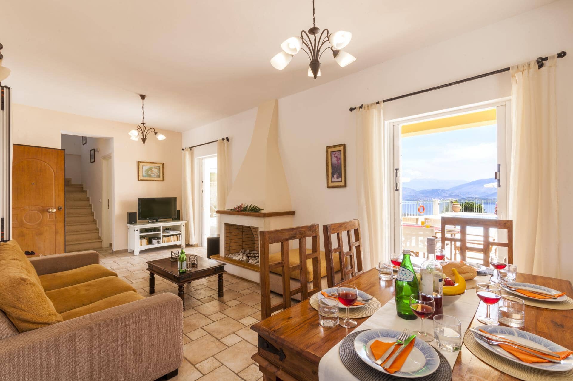 Villa Carollina, Agios Stefanos, Corf&#xF9;