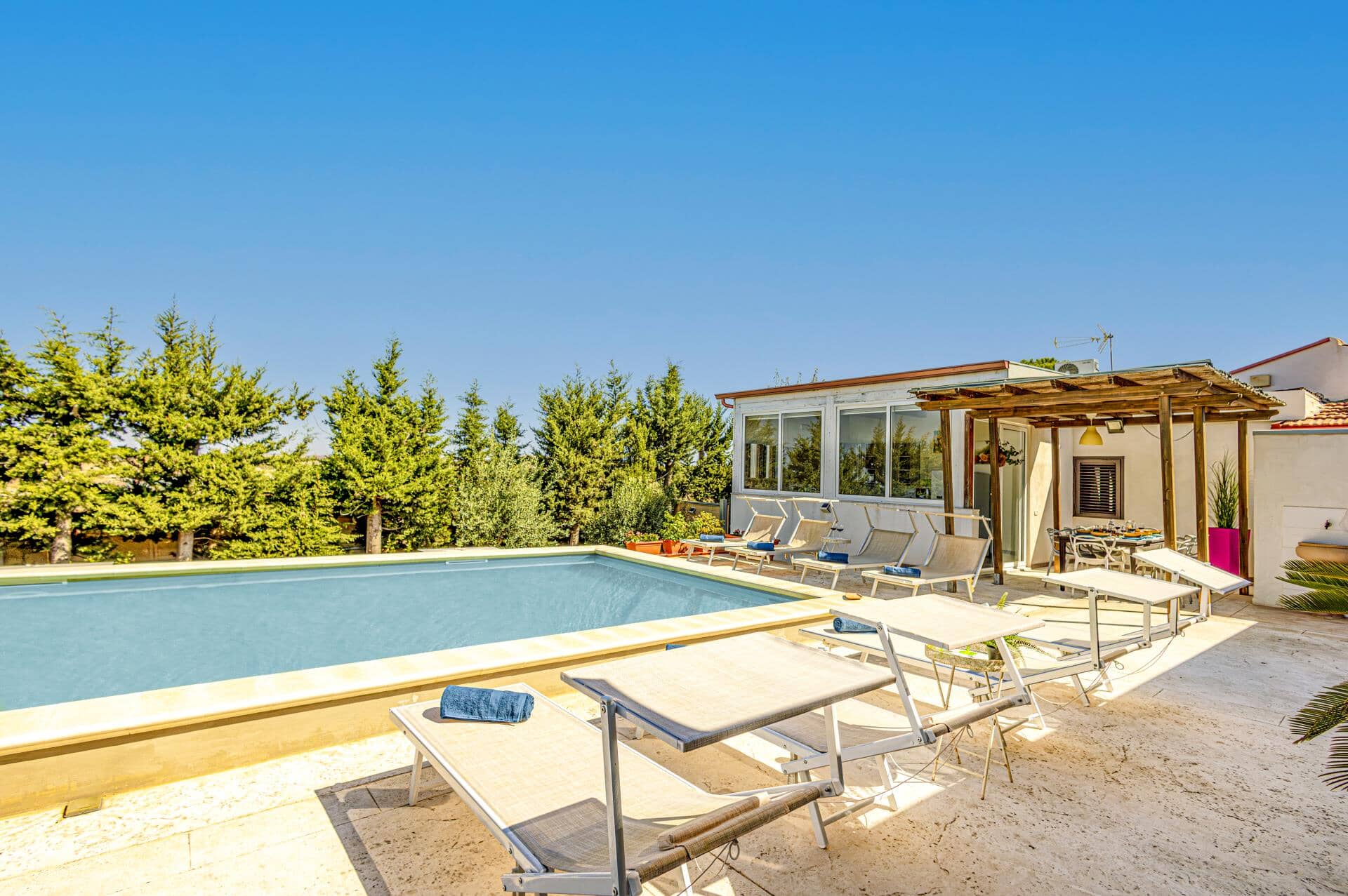 Villa Ardith, Marina di Ragusa, Sicilien