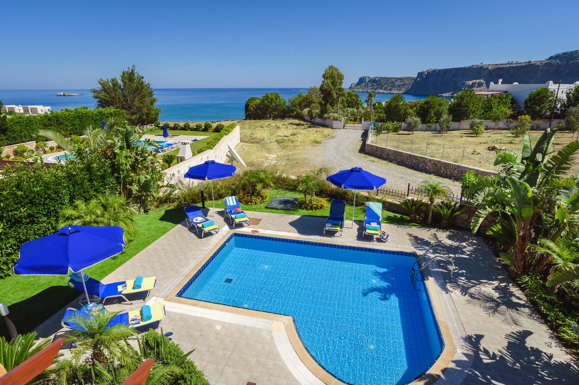 Villa Christina Rhodes, Lindos, Roda