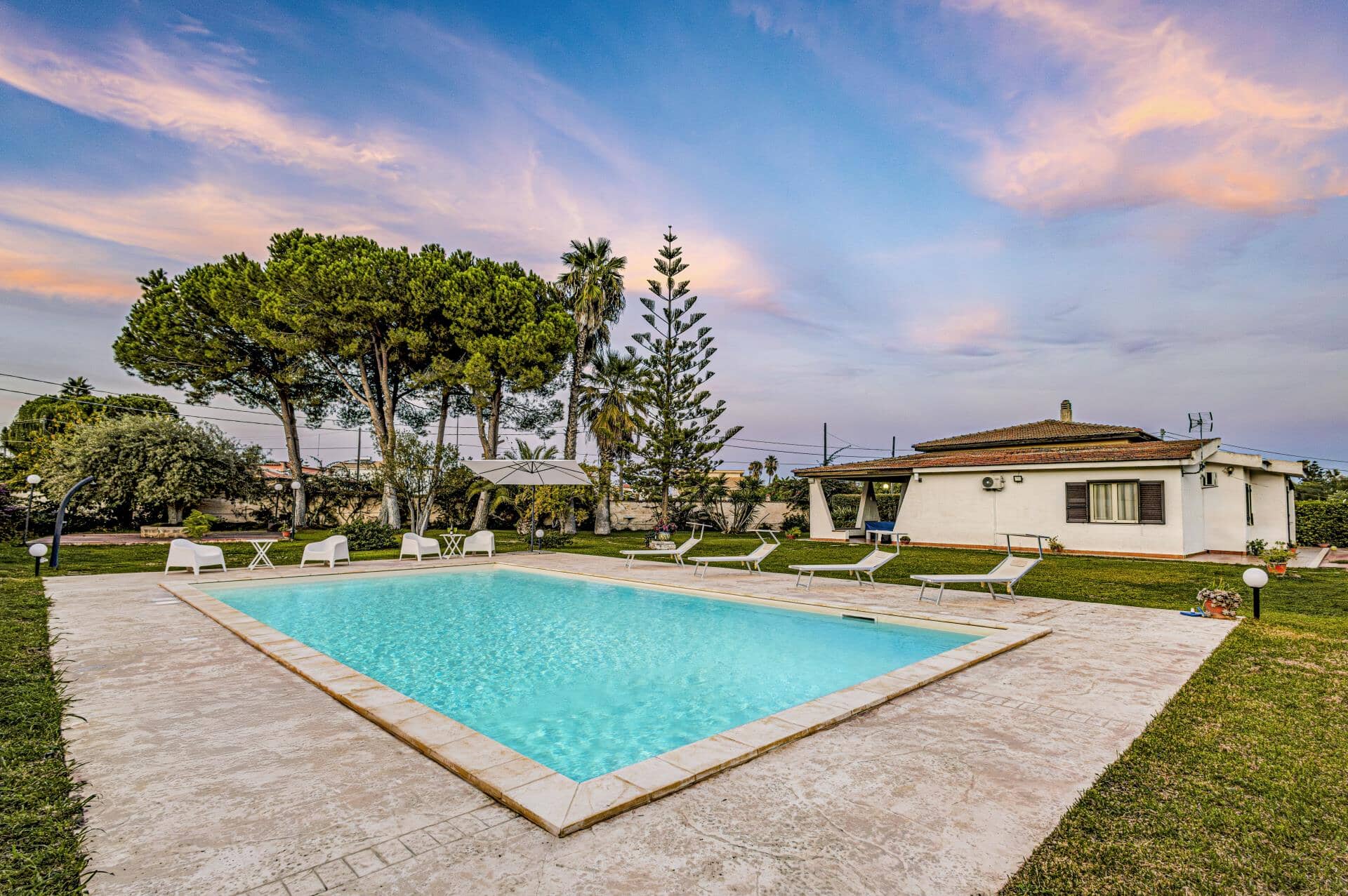 Villa Rosanna, Fontane Bianche, Sicili&#xEB;