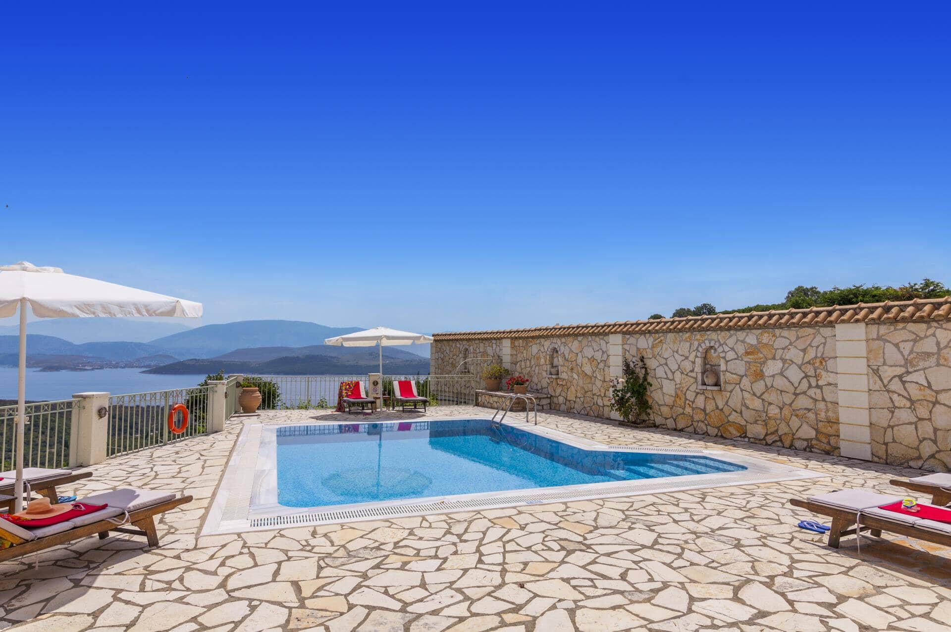 Villa Carollina, Agios Stefanos, Corf&#xF9;