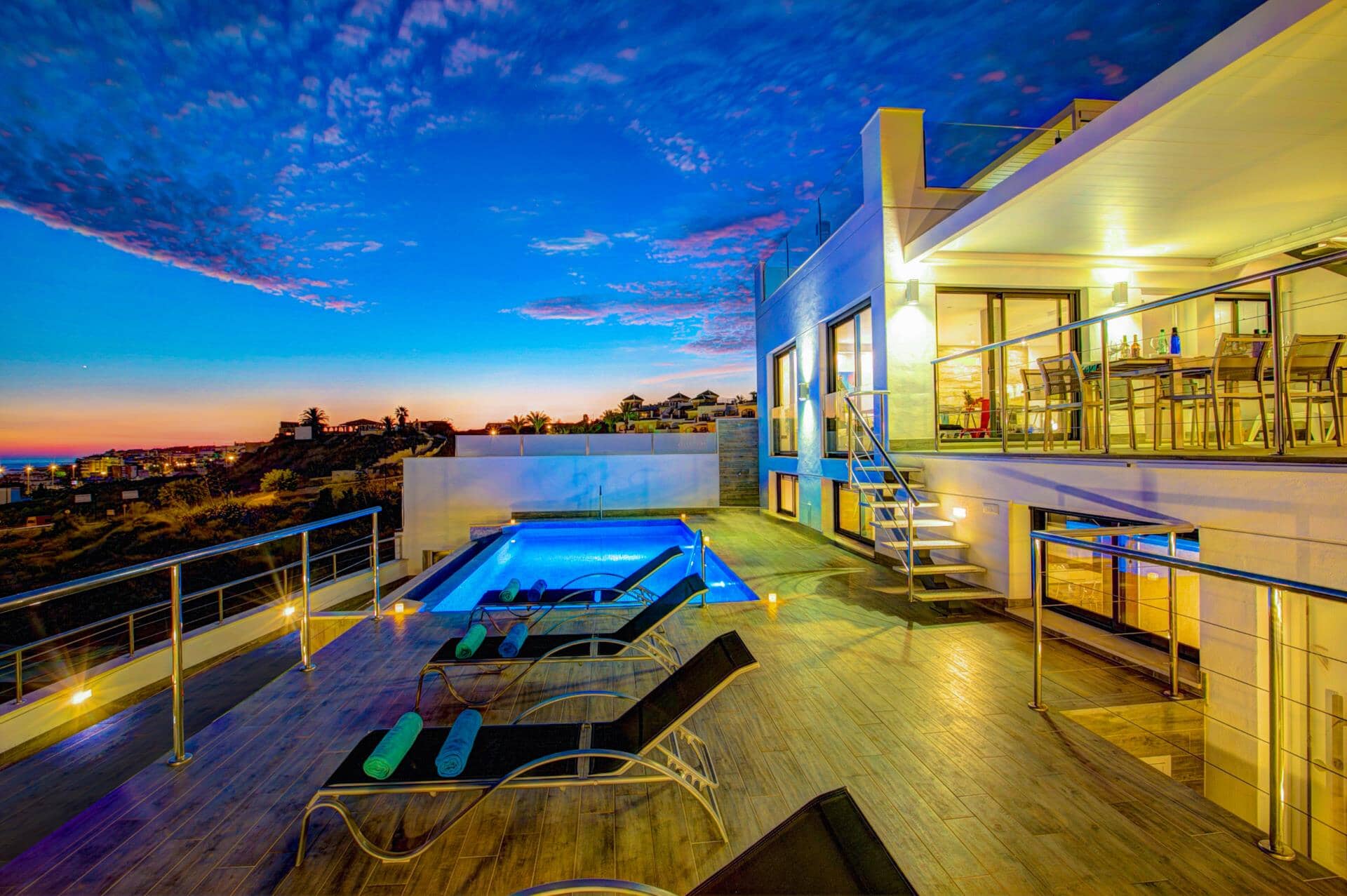 Villa Barco Sea View, Torrox Costa, Andaluzia