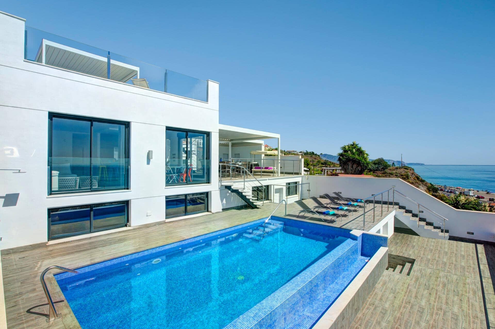 Villa Barco Sea View, Torrox Costa, Andaluzia
