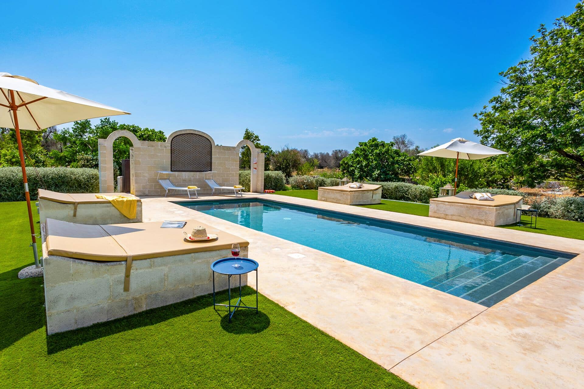 Villa Flavia, San Vito dei Normanni, Puglia