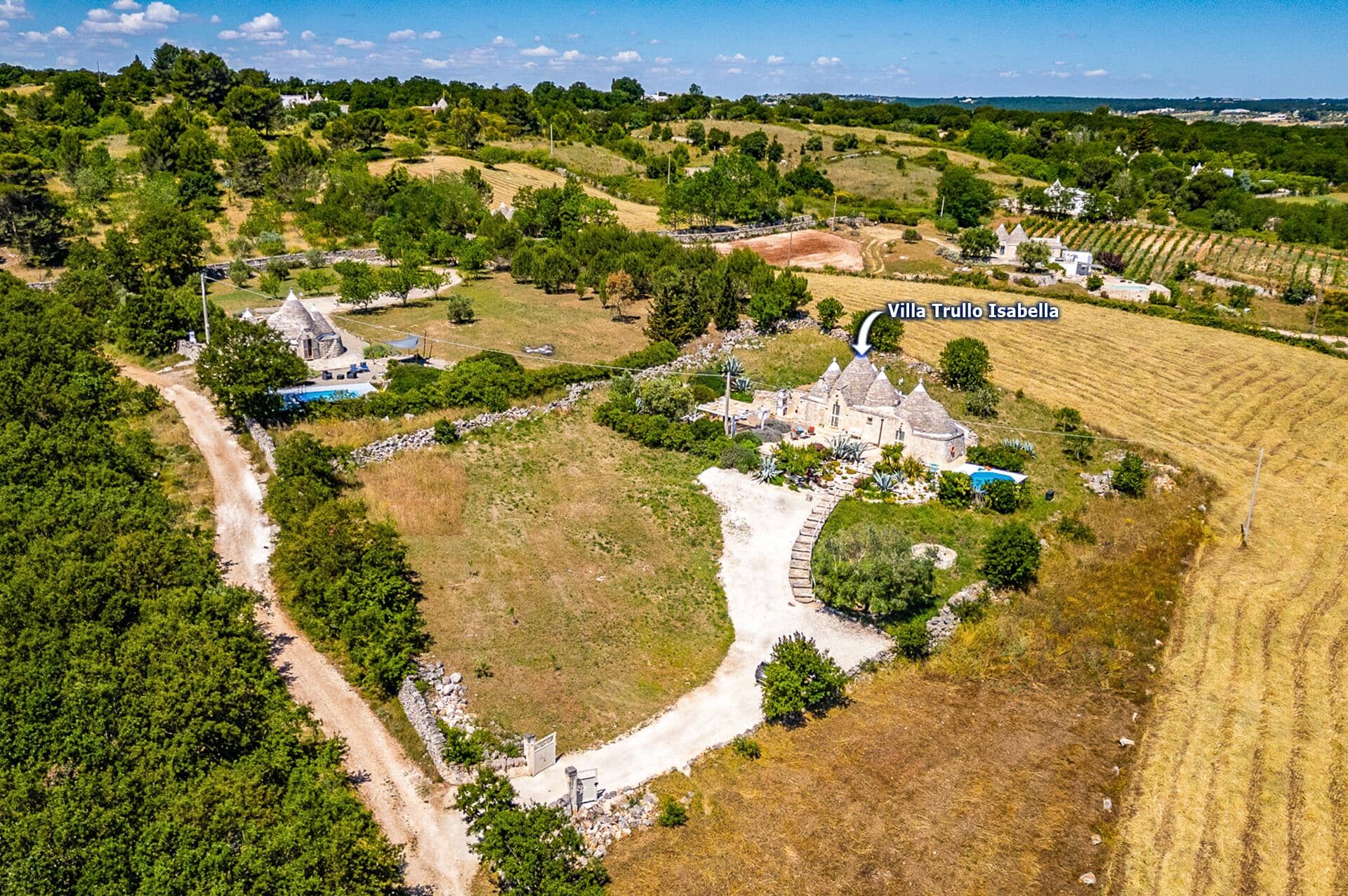 Villa Trulli Isabella, Martina Franca, Apulia