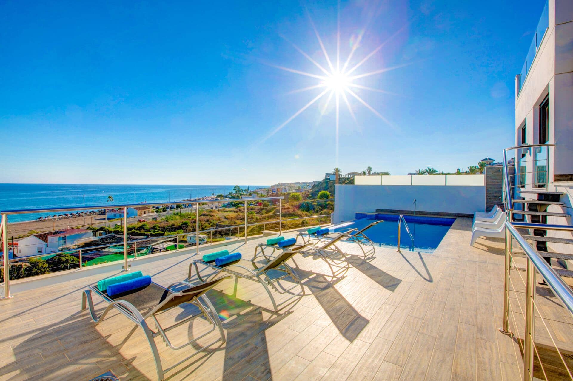 Villa Barco Sea View, Torrox Costa, Andaluzia