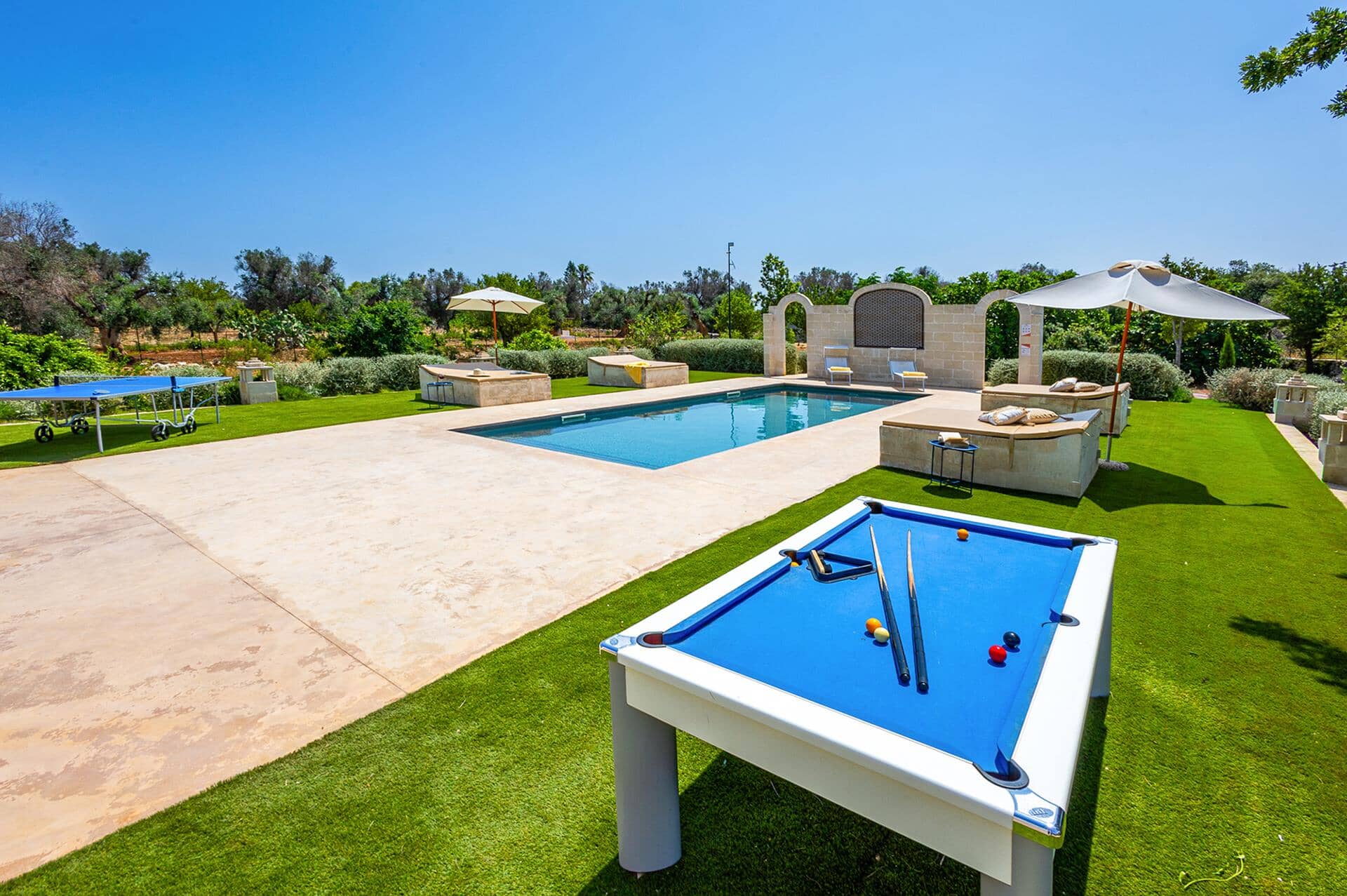 Villa Flavia, San Vito dei Normanni, Puglia
