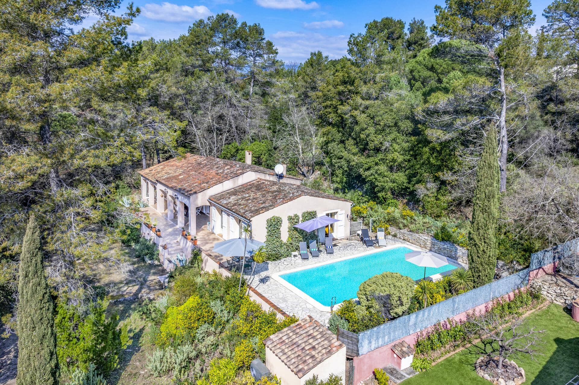 Villa Bois Tranquille, Frejus, Francijas Rivj&#x113;ra