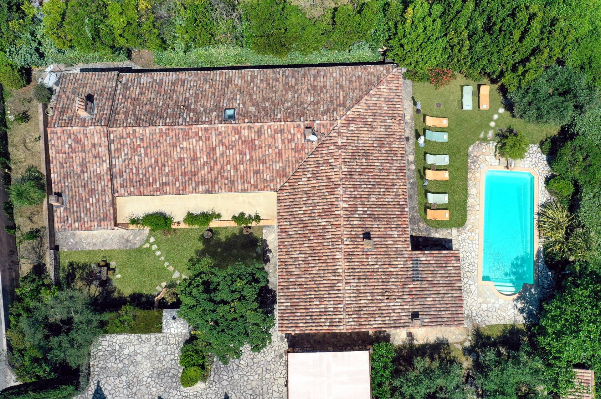 Villa Jas Fontaine, Lorgues, Francoska riviera