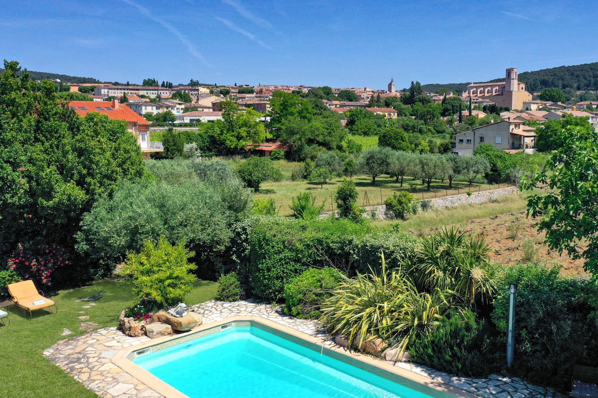 Villa Jas Fontaine, Lorgues, Francoska riviera