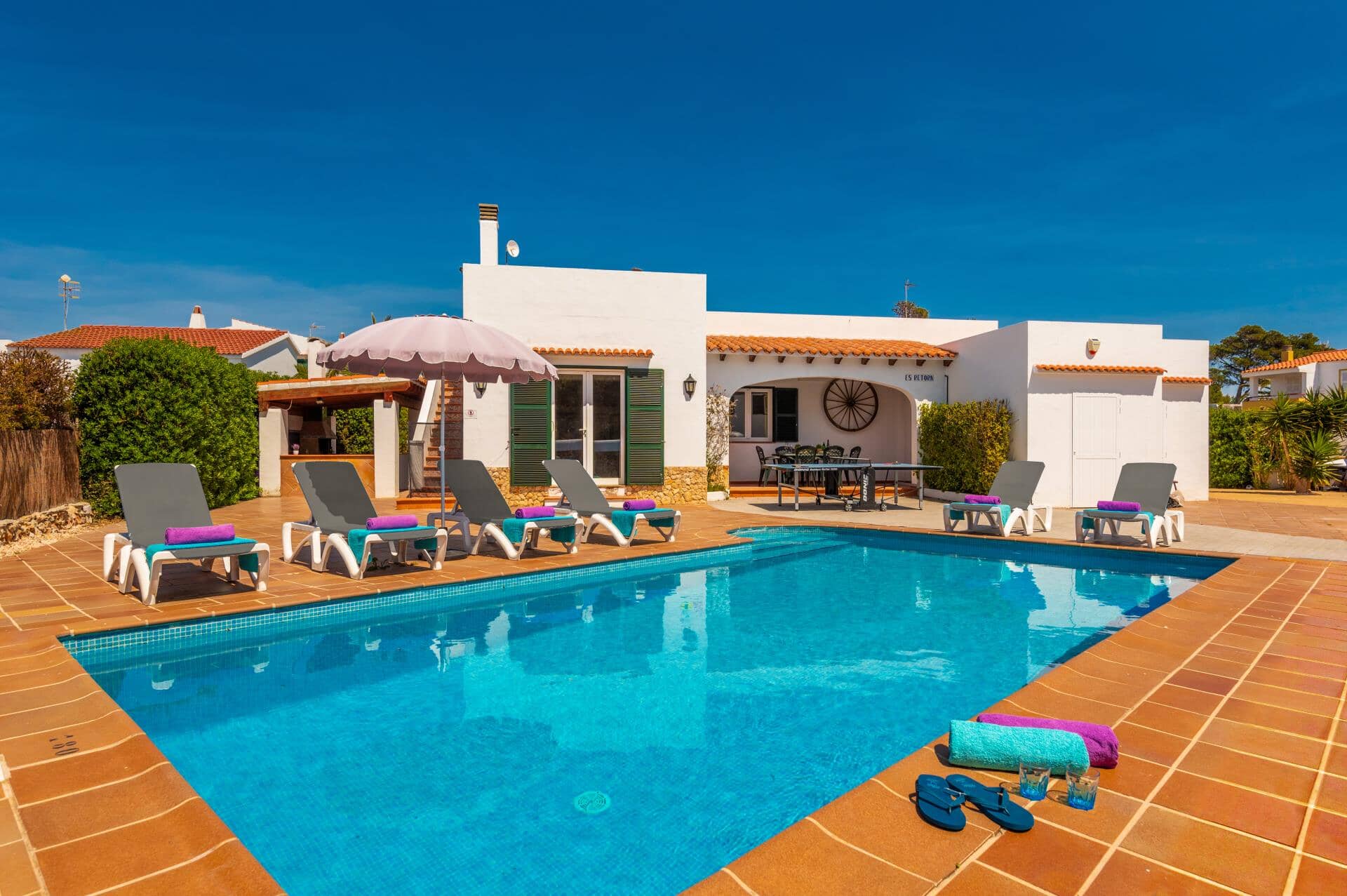 Villa Anneuxu, Cala Blanca, Minorque