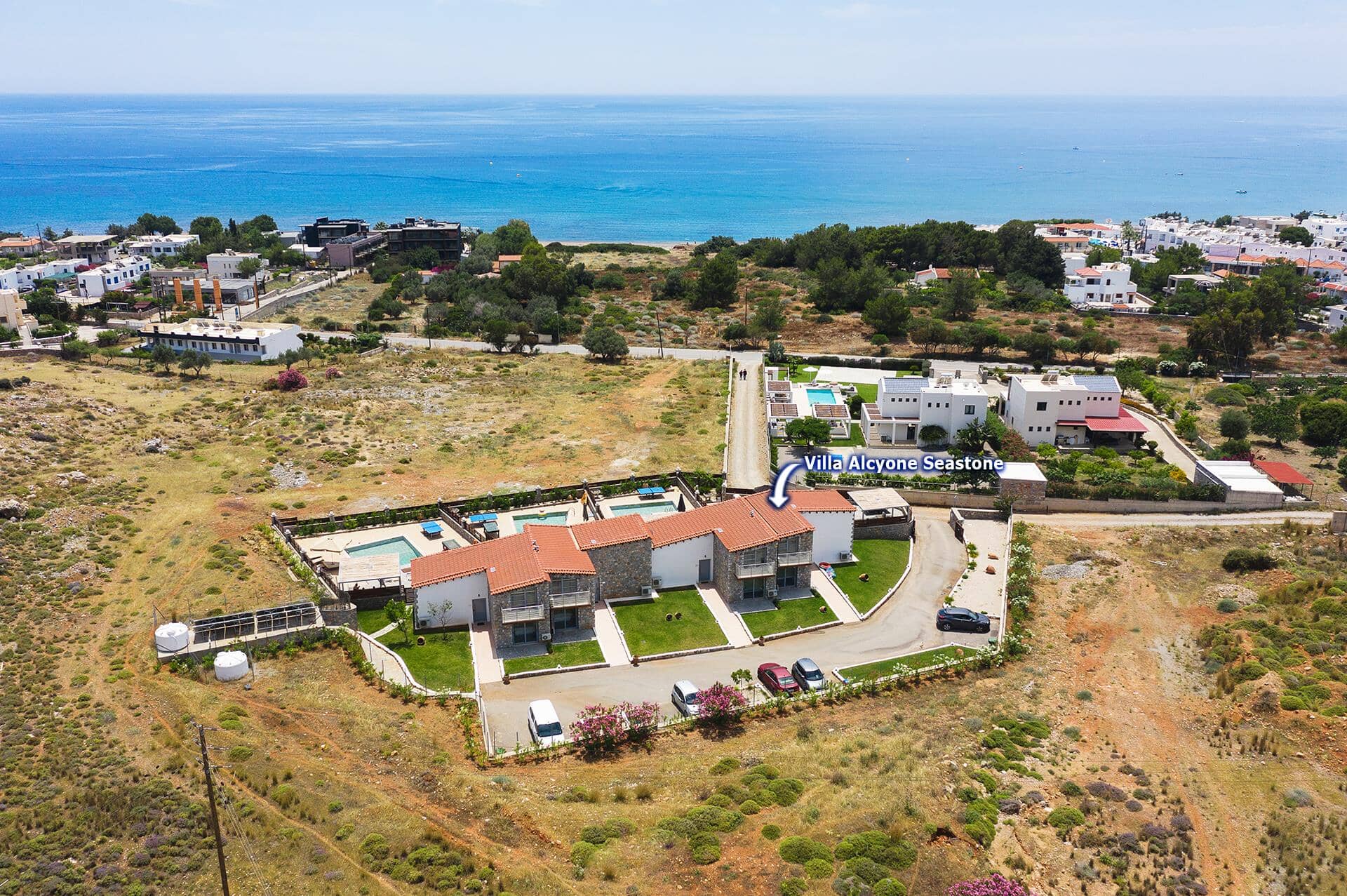 Villa Alcyone Seastone, Lardos, Rodos