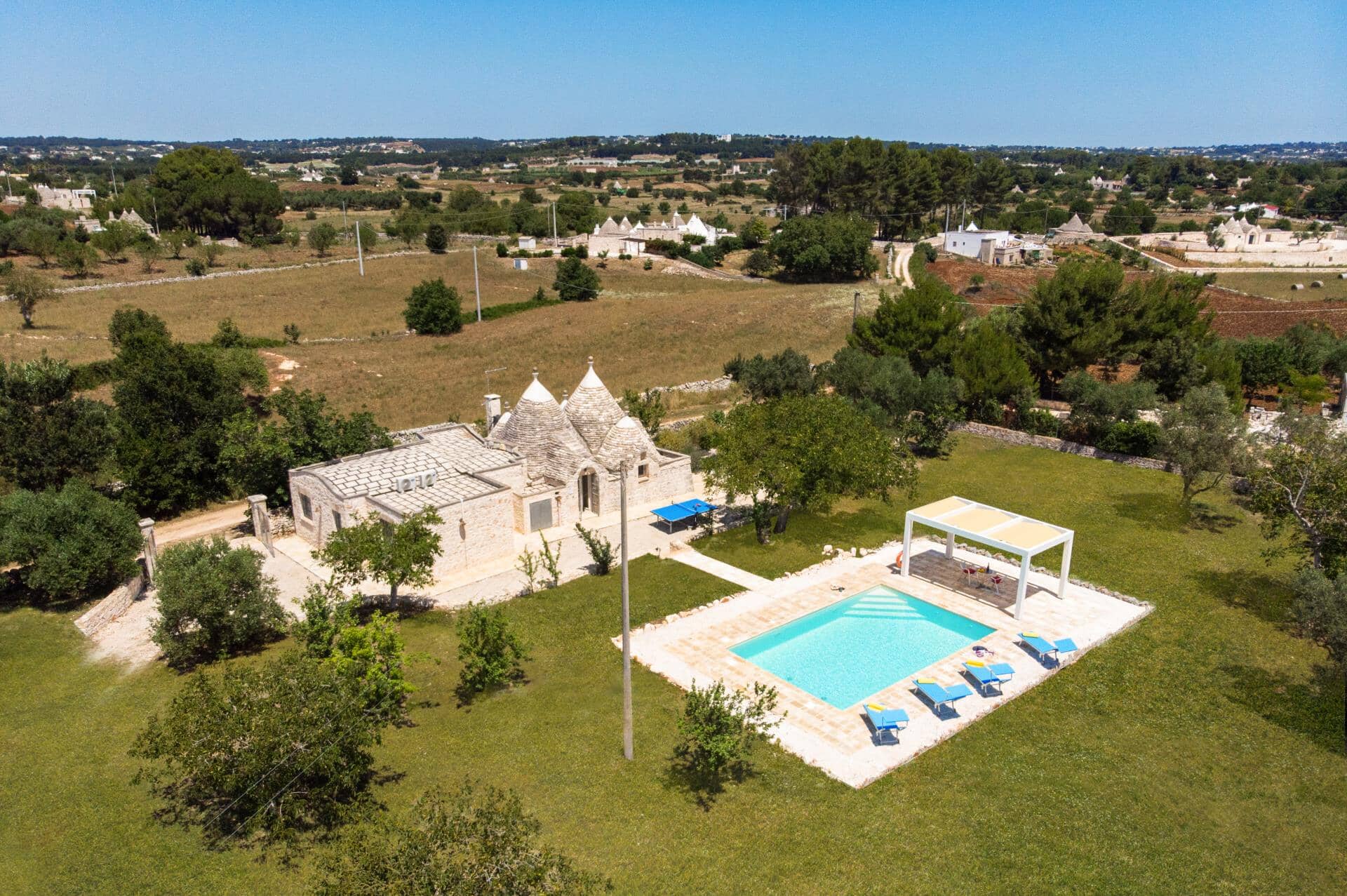Villa Trullo Bozalice, Martina Franca, Apulija