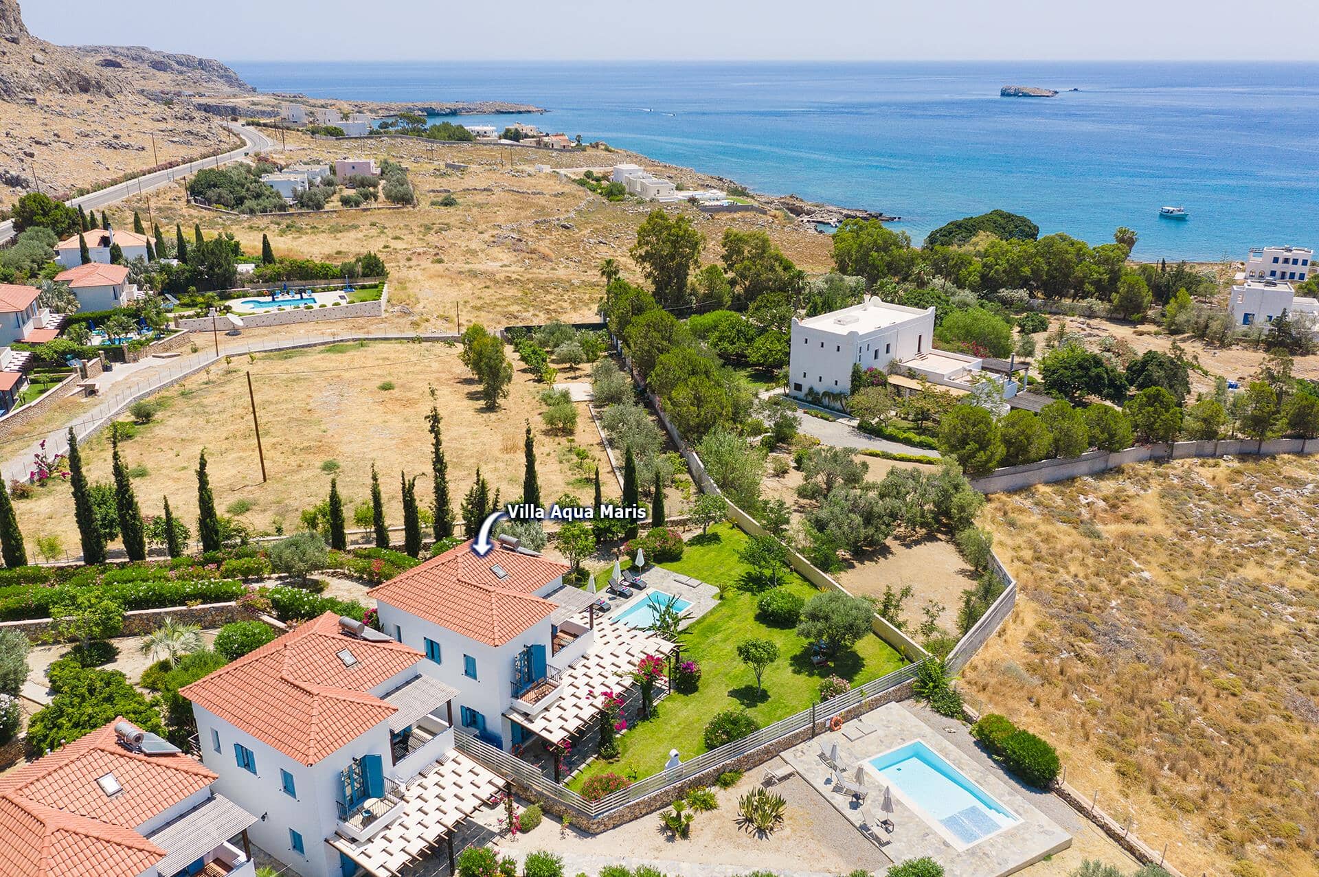 Villa Aqua Maris, Lindos, &#x420;&#x43E;&#x434;&#x43E;&#x441;