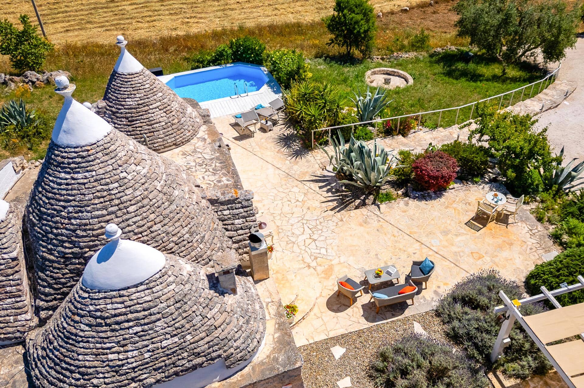 Villa Trulli Isabella, Martina Franca, Apulia