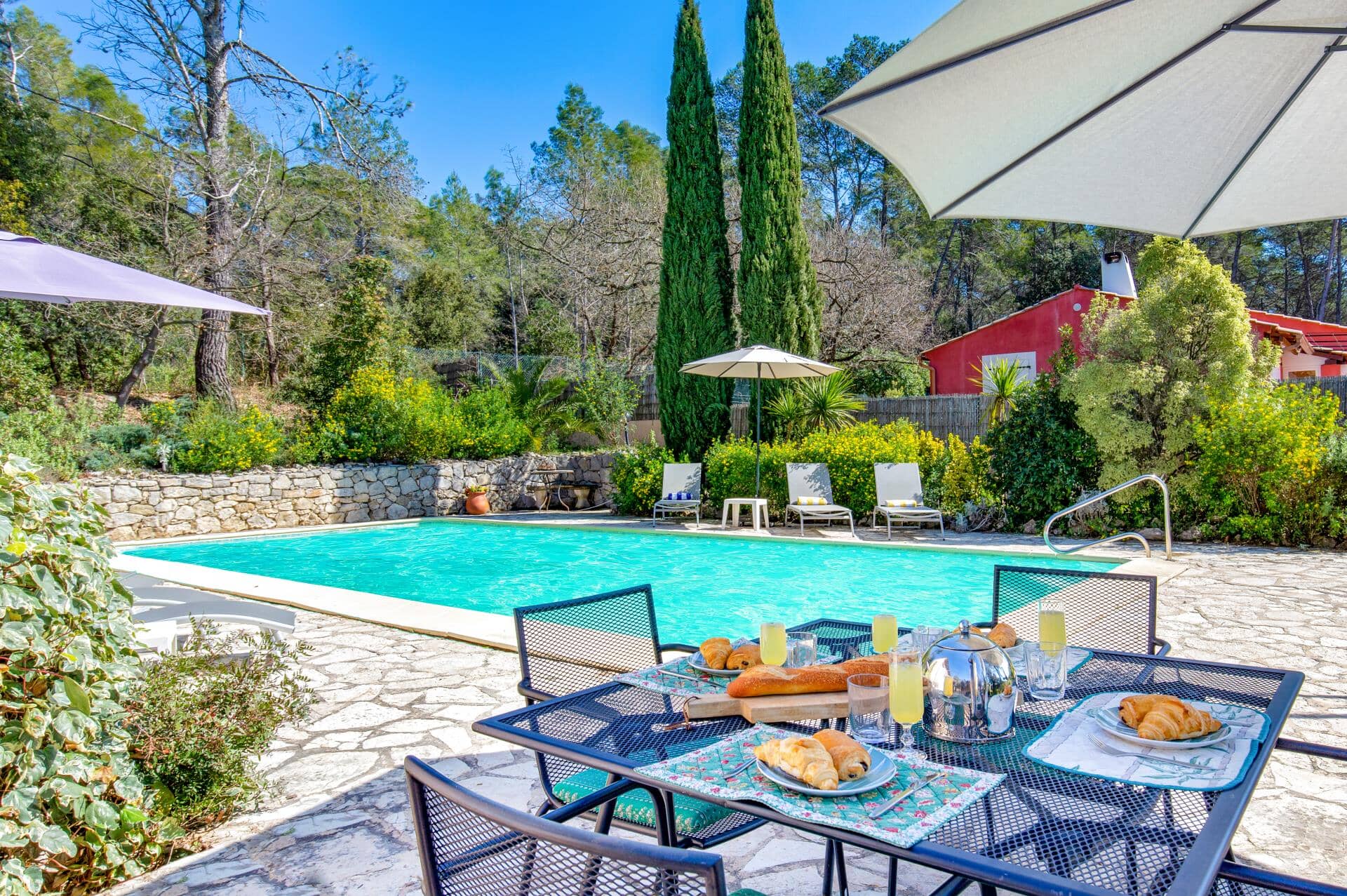 Villa Bois Tranquille, Frejus, Francijas Rivj&#x113;ra