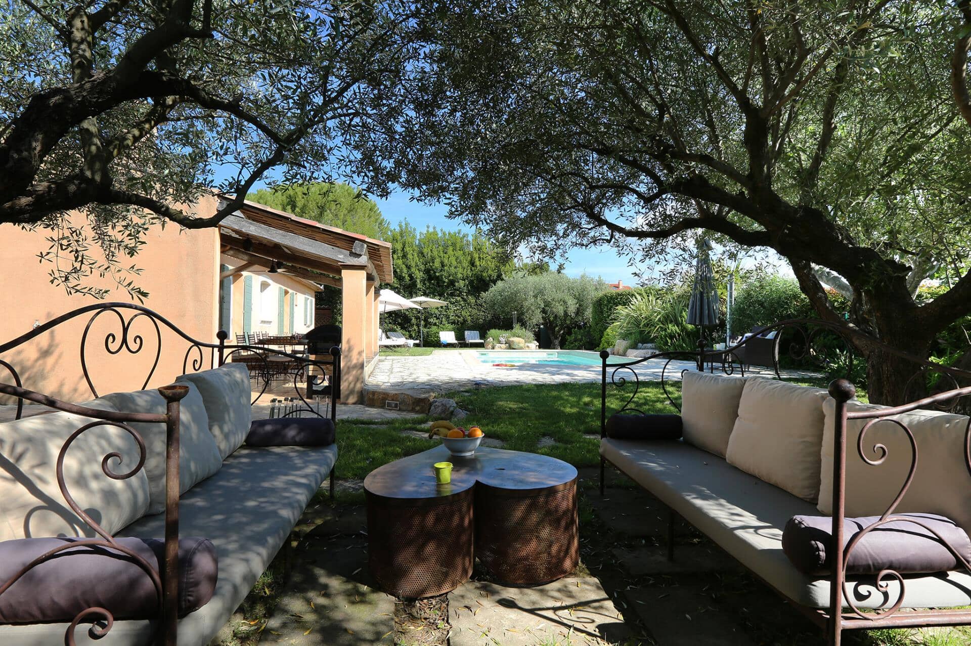 Villa Jas Fontaine, Lorgues, Francoska riviera