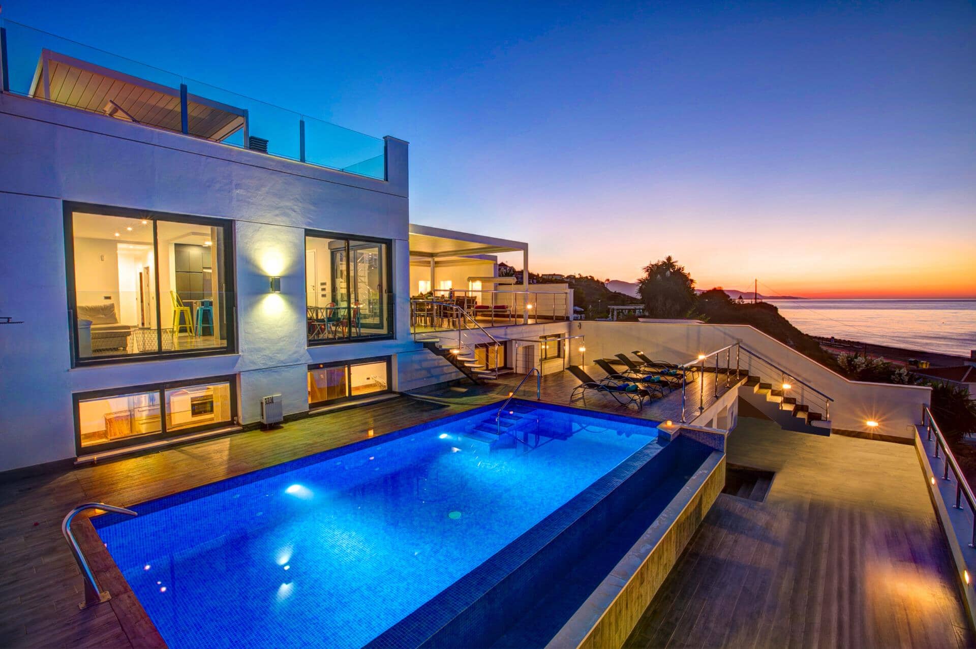 Villa Barco Sea View, Torrox Costa, Andaluzia
