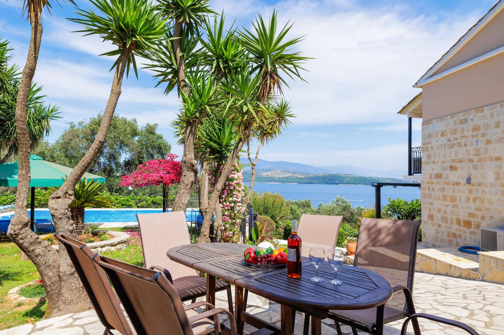 Villa Caribia Sea View In Agios Stefanos, Corfu | Villa Plus