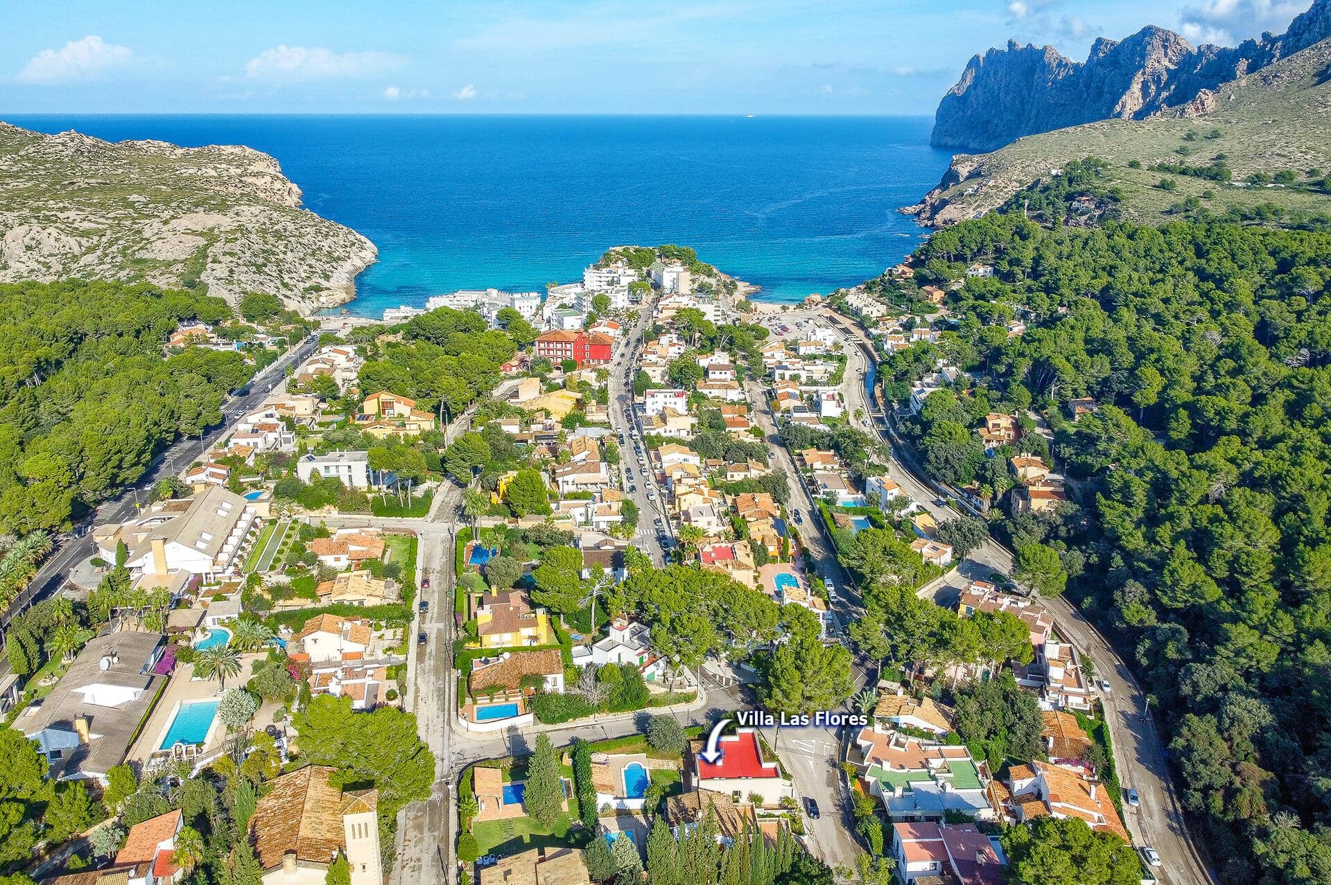 Villa Las Flores, Cala San Vicente, Mallorca