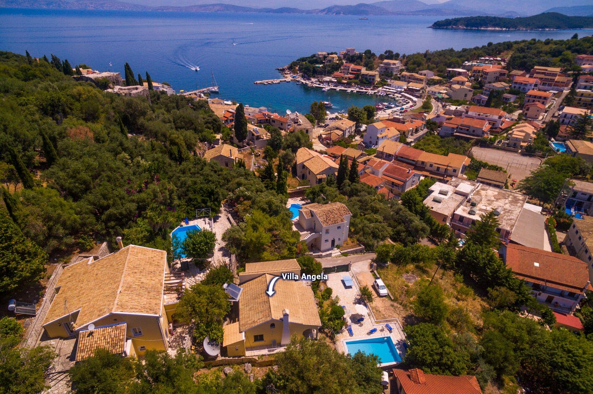 Villa Angela, Kassiopi, &#x39A;&#x3AD;&#x3C1;&#x3BA;&#x3C5;&#x3C1;&#x3B1;