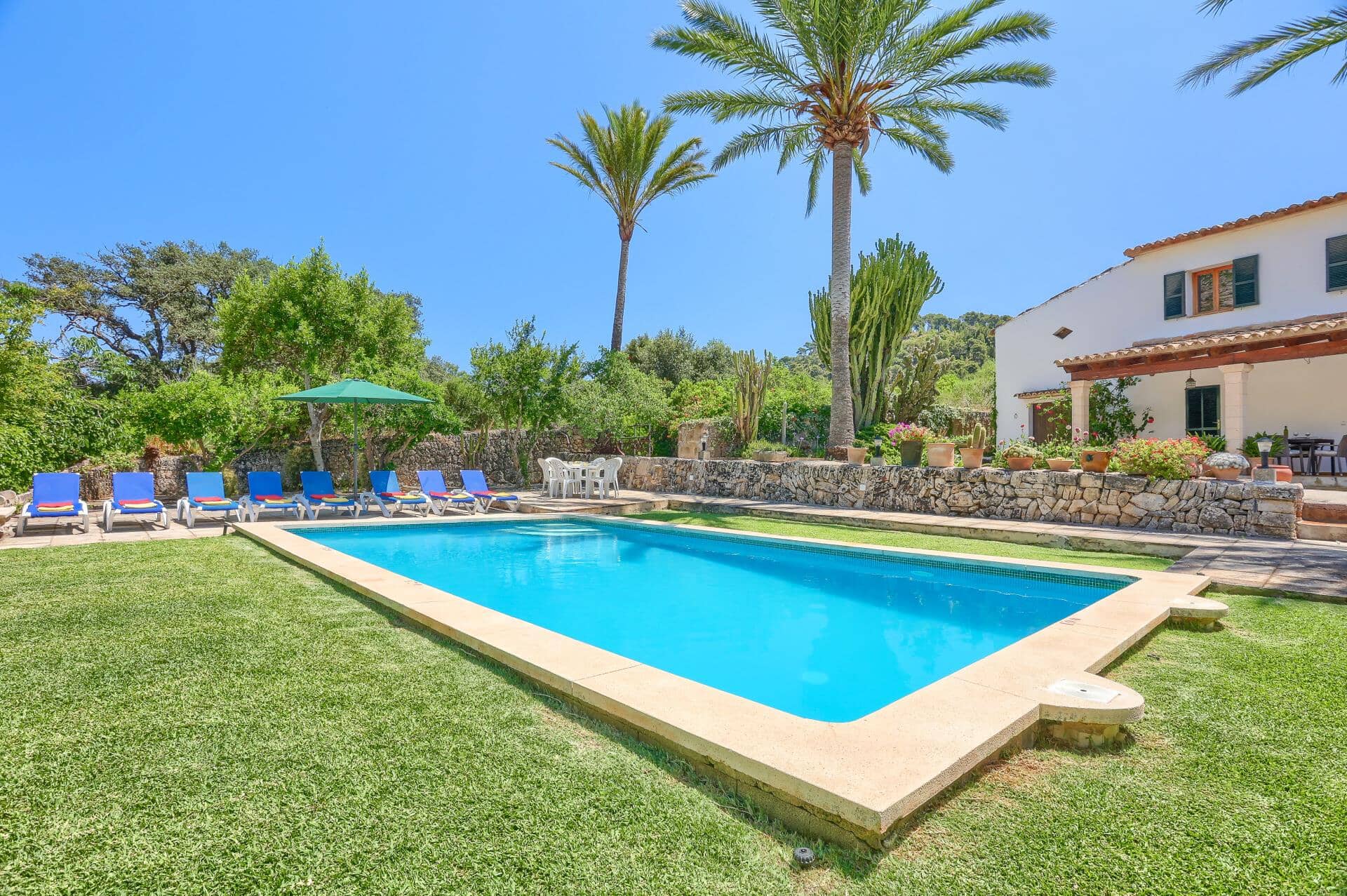 Villa Clavet, Cala San Vicente, Malorka