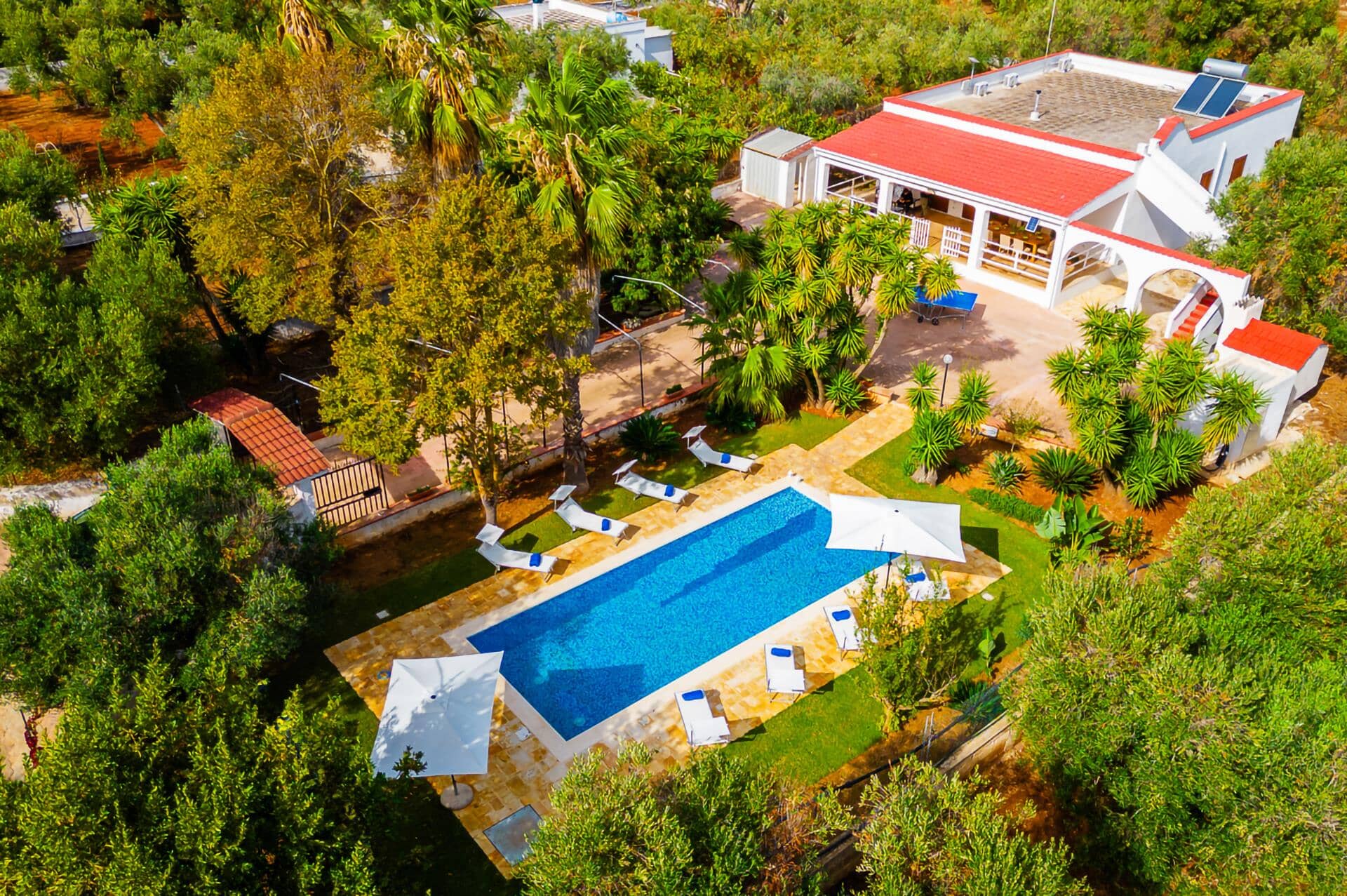 Villa Olivier, Carovigno, Apulija