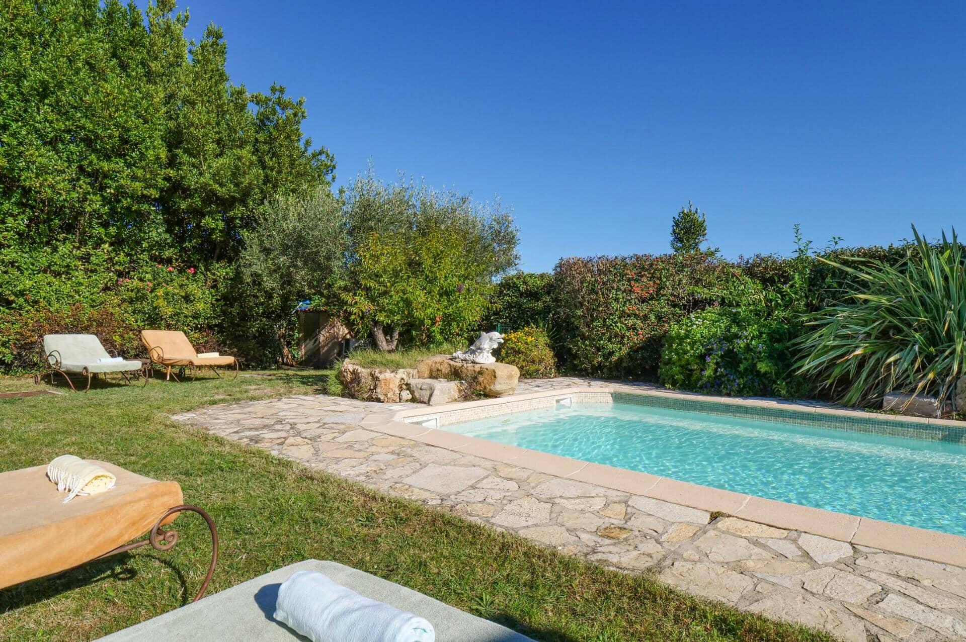 Villa Jas Fontaine, Lorgues, Francoska riviera