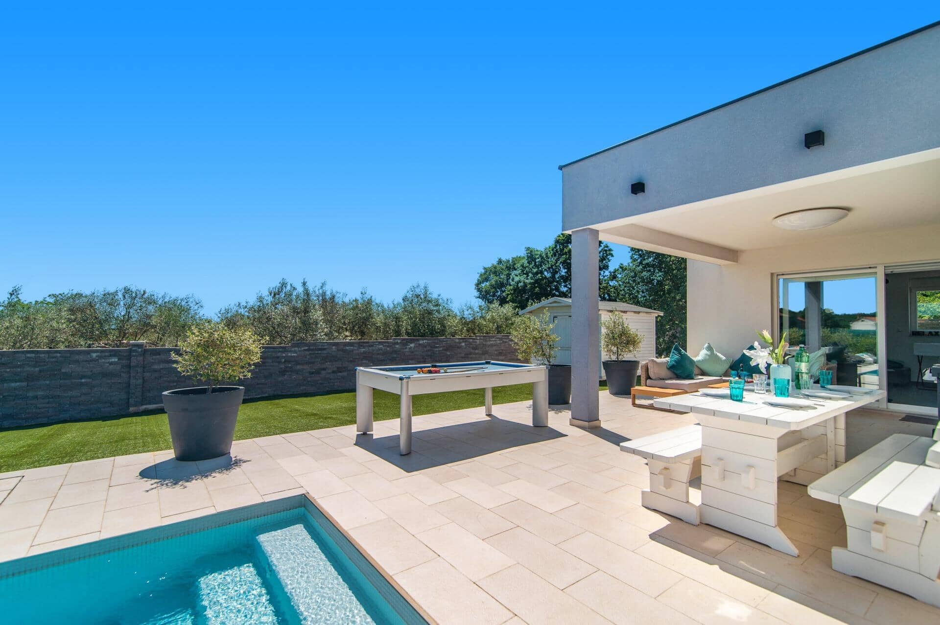 Villa Florentina, Rovinj, Kroatien