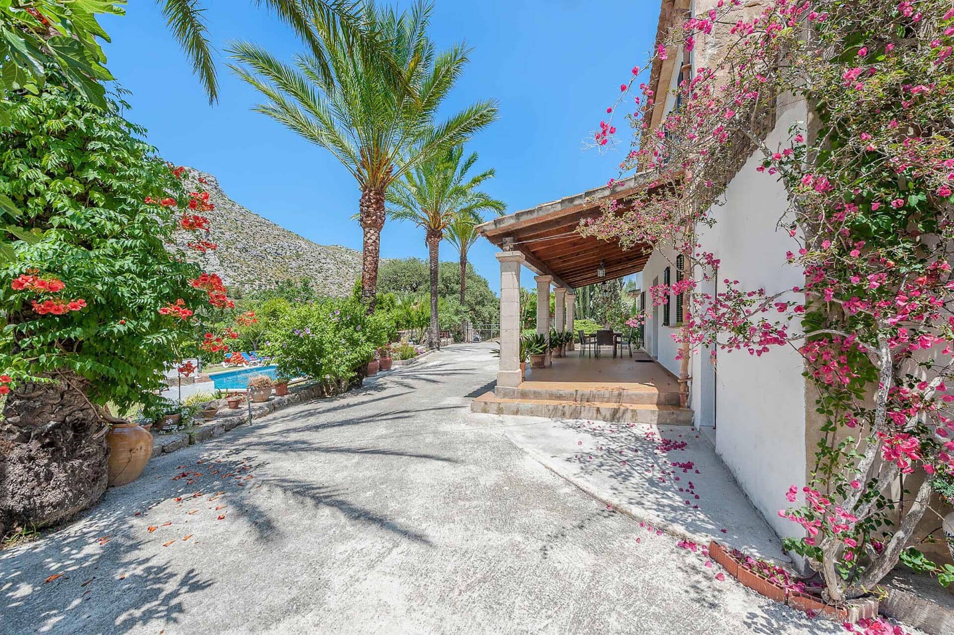 Villa Clavet, Cala San Vicente, Malorka