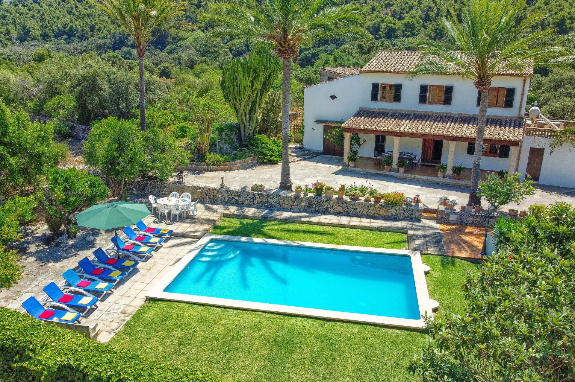 Villa Clavet, Cala San Vicente, Malorka