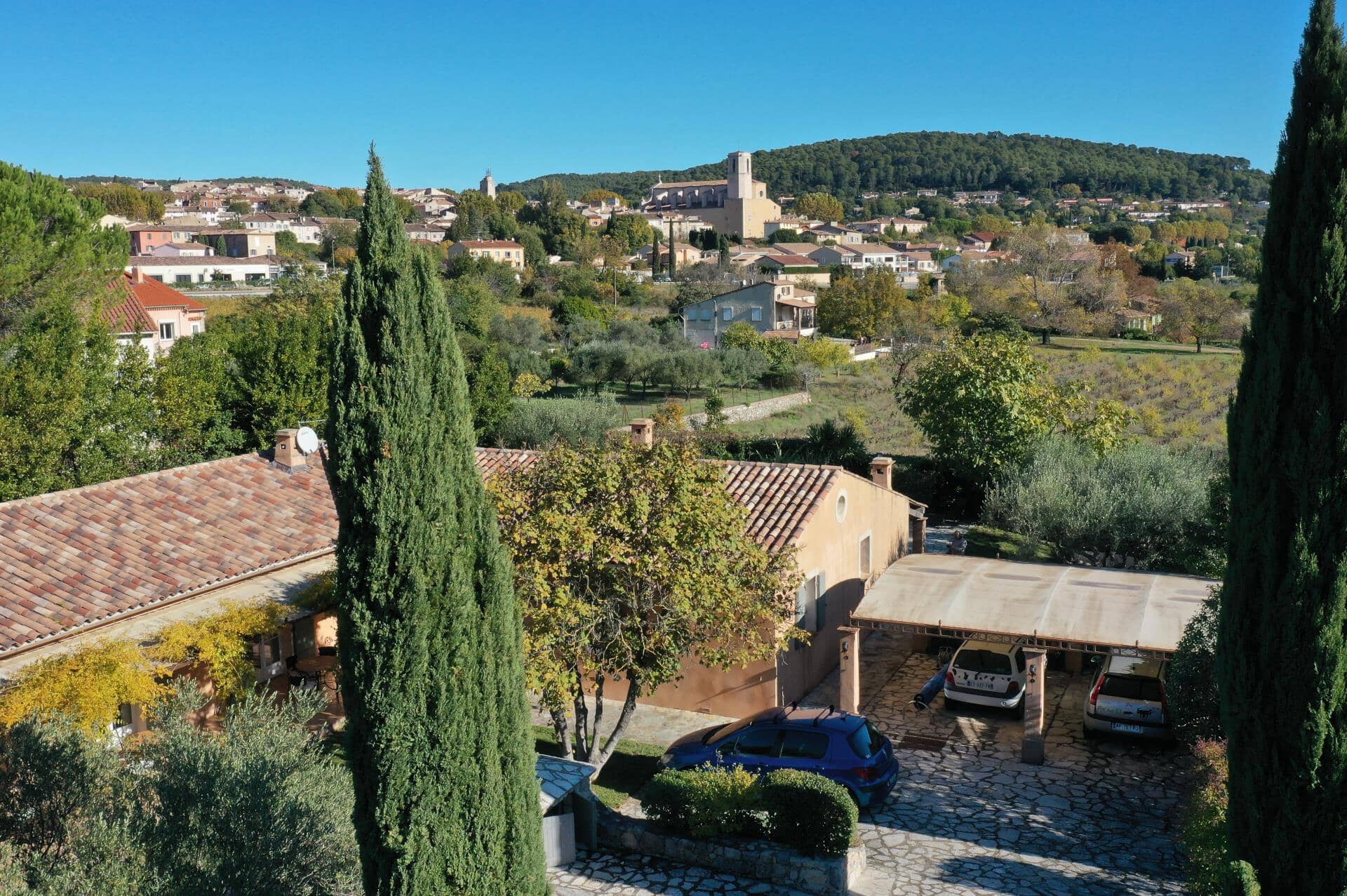 Villa Jas Fontaine, Lorgues, Francoska riviera
