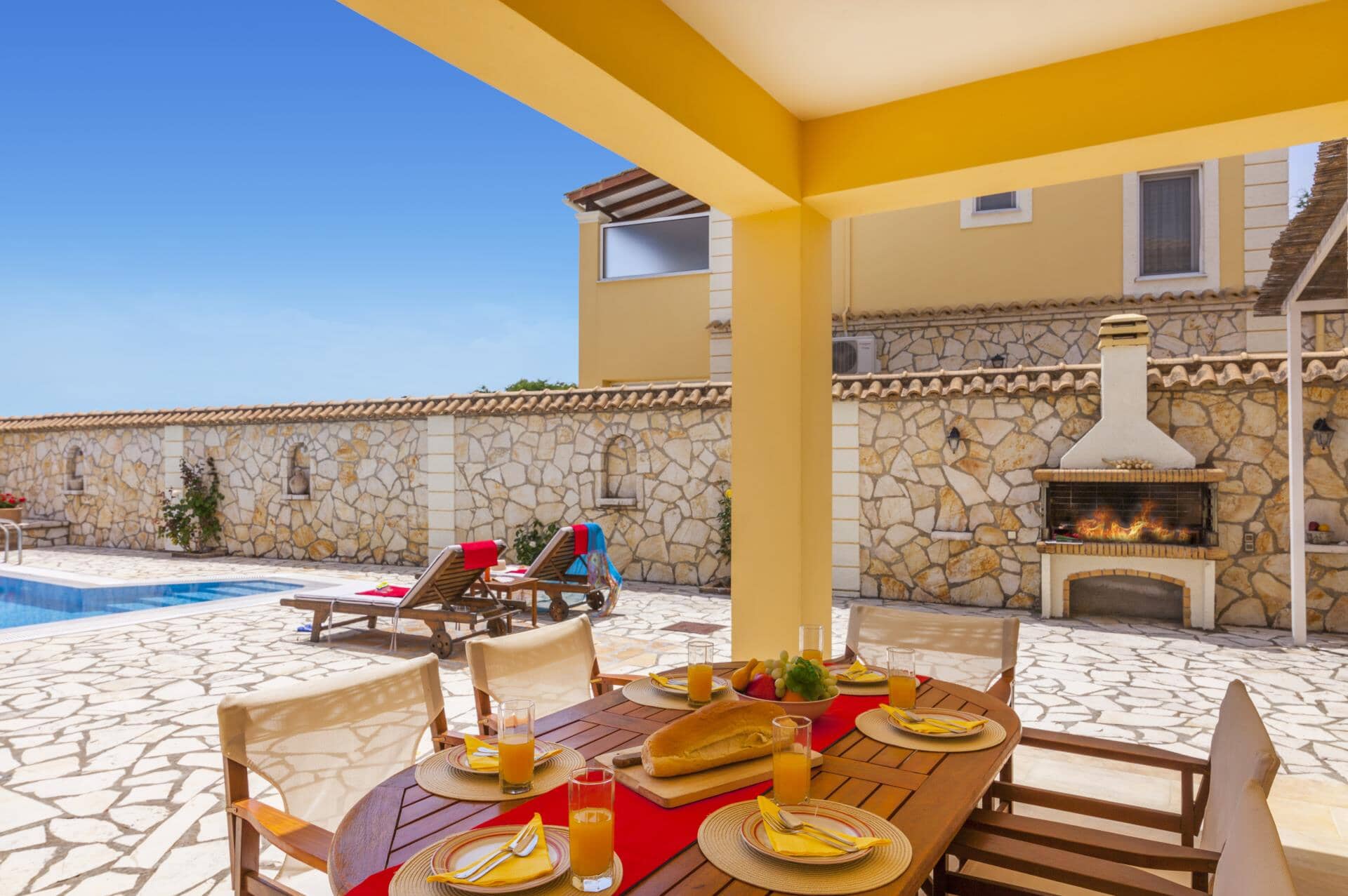 Villa Carollina, Agios Stefanos, Corf&#xF9;