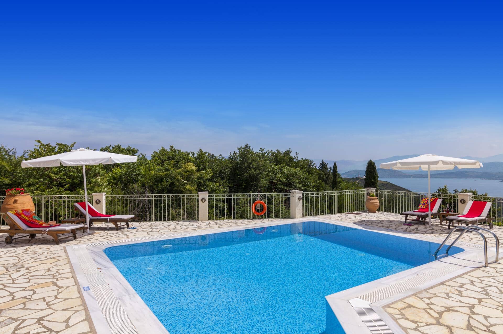 Villa Carollina, Agios Stefanos, Corf&#xF9;