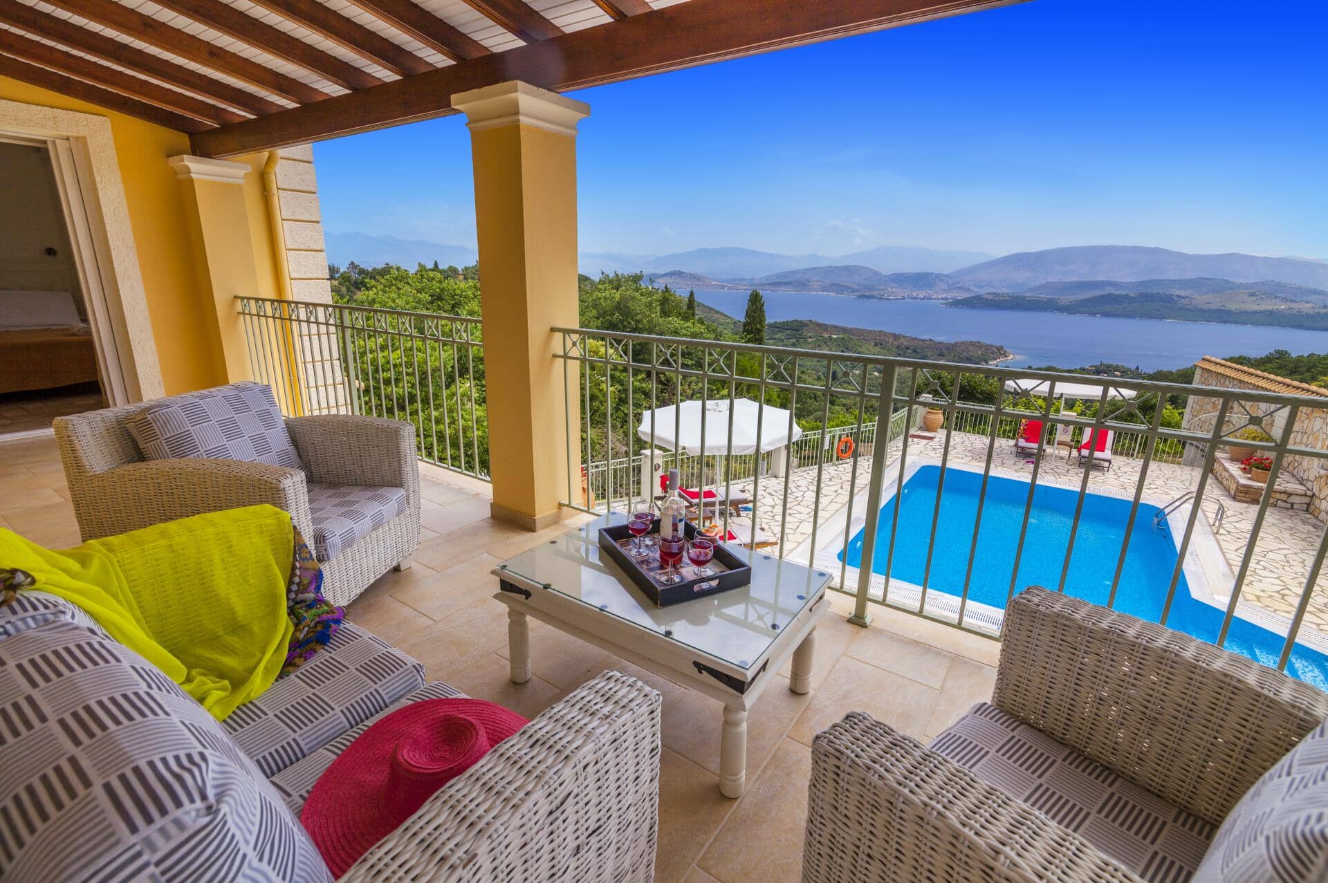 Villa Carollina, Agios Stefanos, Corf&#xF9;