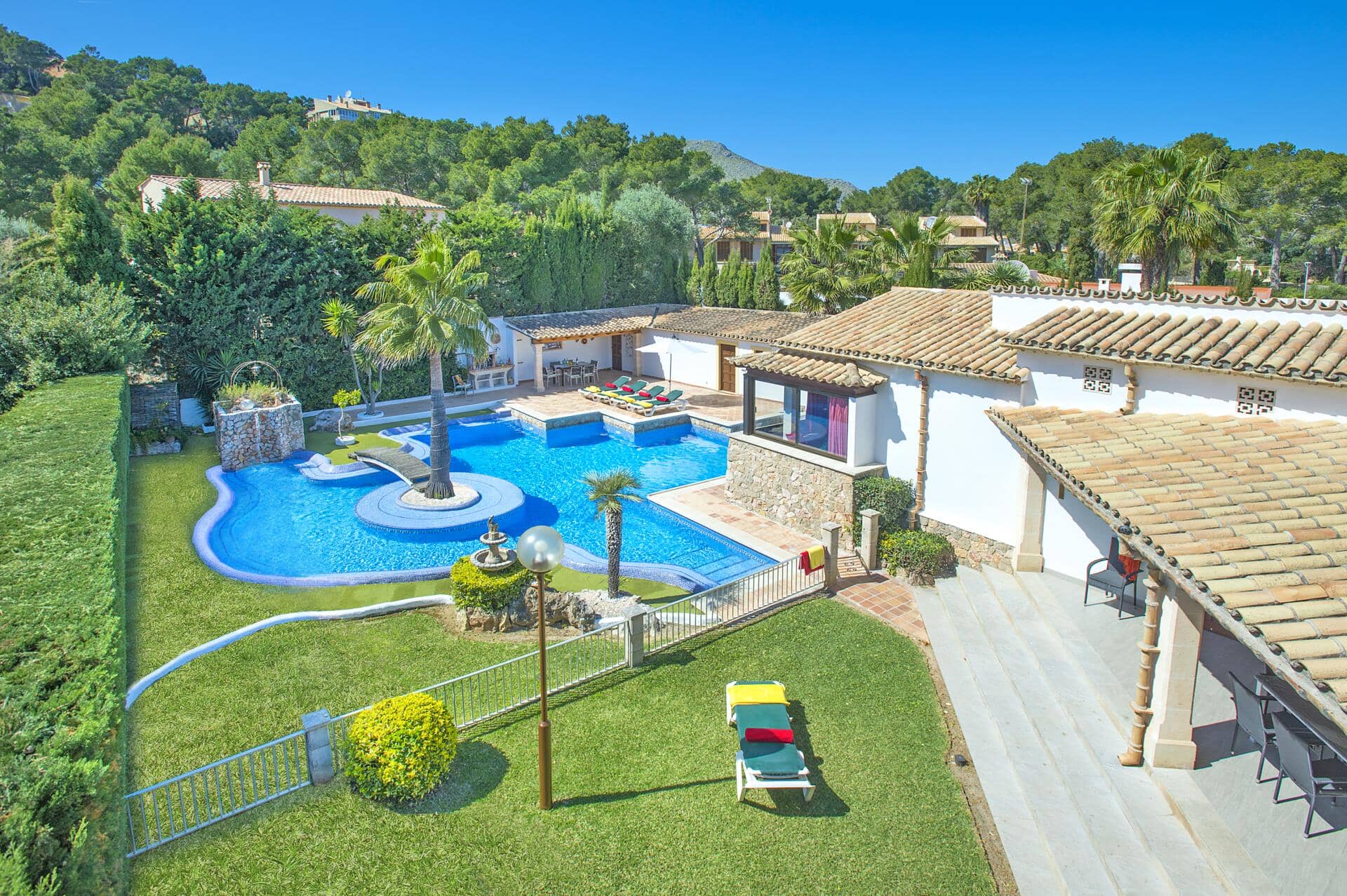 Villa Pinos, Puerto Pollensa, Maiorca