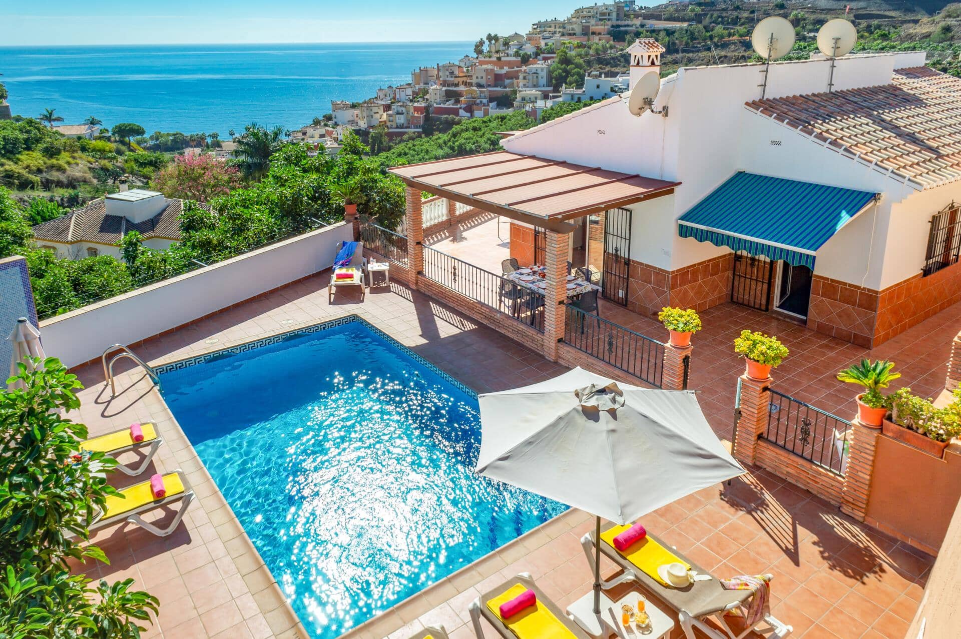 Villa Nadia, Nerja, Andaluzia