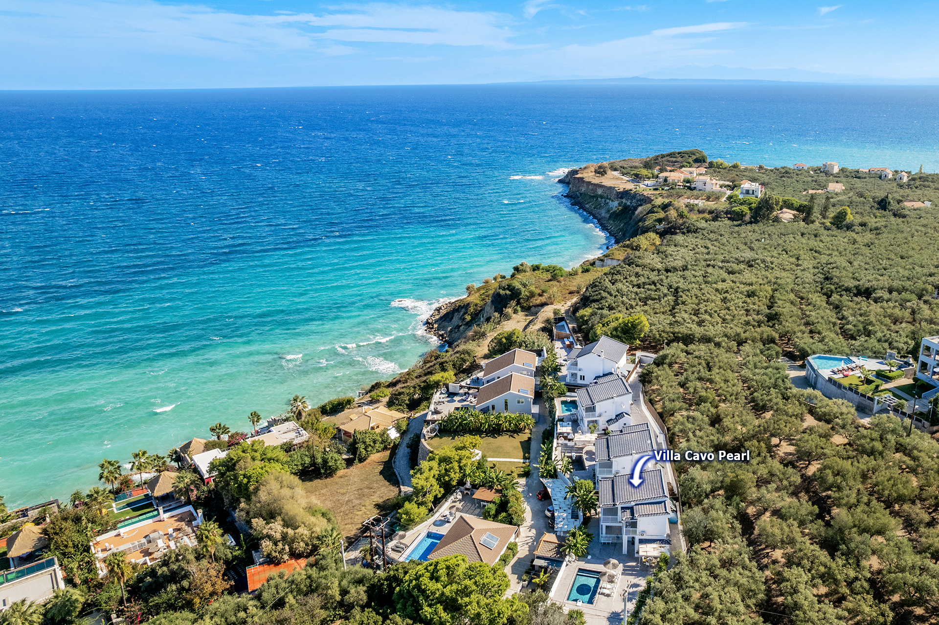 Villa Cavo Pearl, Tsilivi, Zante