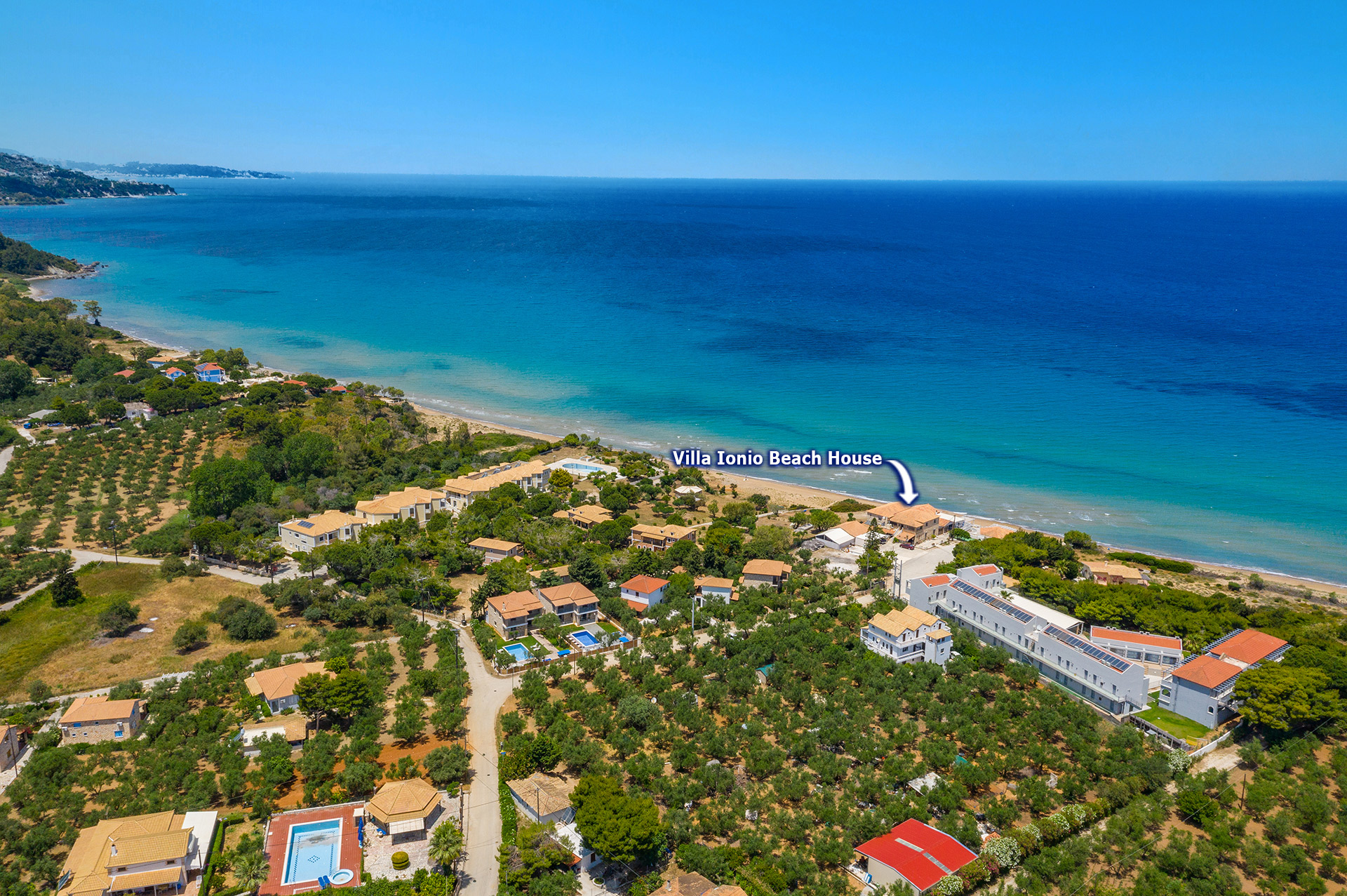 Villa Ionio Beach House, Vasilikos, Zante