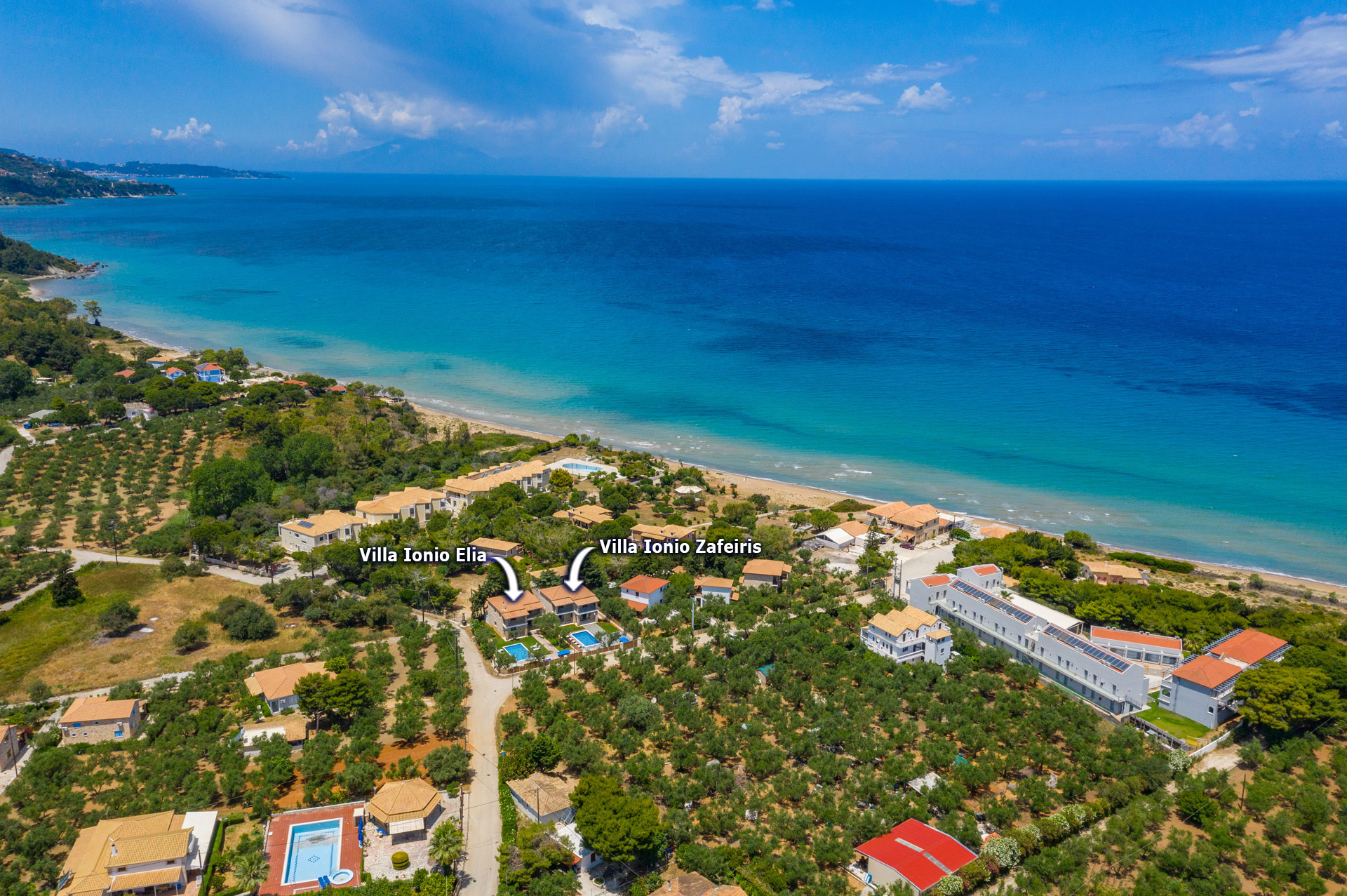 Villa Ionio Zafeiris, Vasilikos, Zante