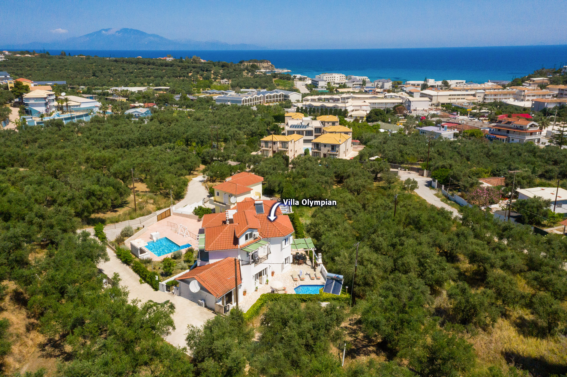 Villa Olympian, Tsilivi, Zante
